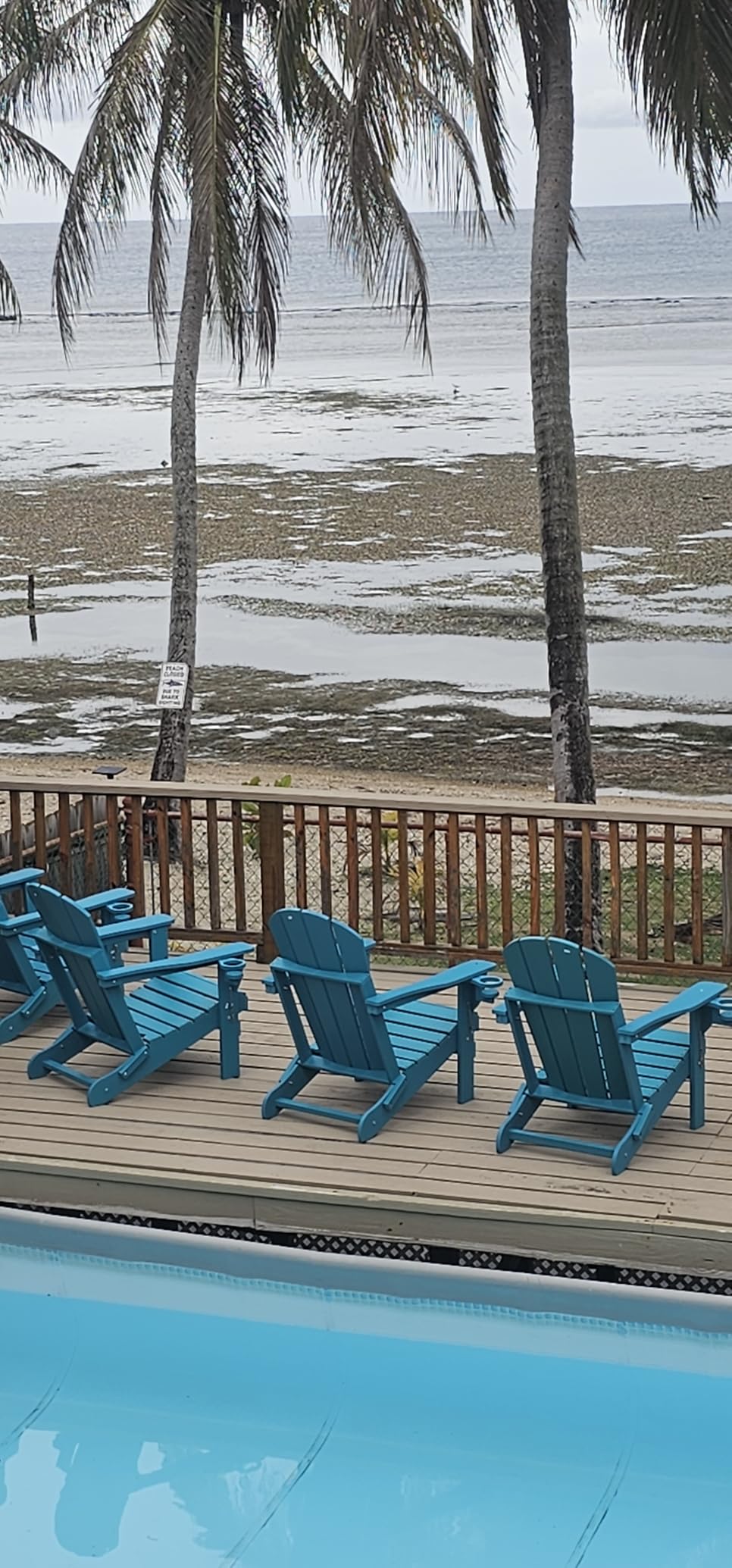 Folding Adirondack Chairs HDPE Weather Resistant, Patio Firepit Chairs, Sturdy Outside Chair, Lawn Chairs, 15min Assembly 380lb, Royal Blue customer photo 1