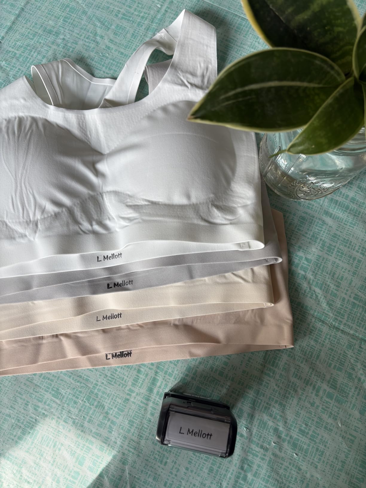 Promot Self Inking 1 Line Custom Stamp - Personalized Name Stamp for Office, Teacher, Address & Business Label Stamp - Choose Font, Ink Color, Pad, for Personal & Professional Use - Small customer photo 2