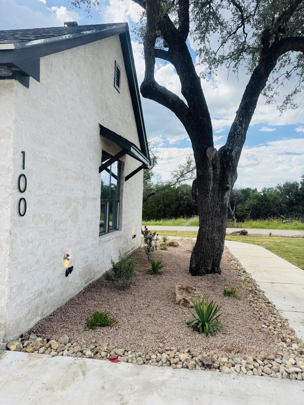 8 Inch Floating House Numbers, Address Numbers for Outside, Metal Black Large Modern House Numbers, Door Numbers for Mount Aluminum Black Number 8 customer photo 1