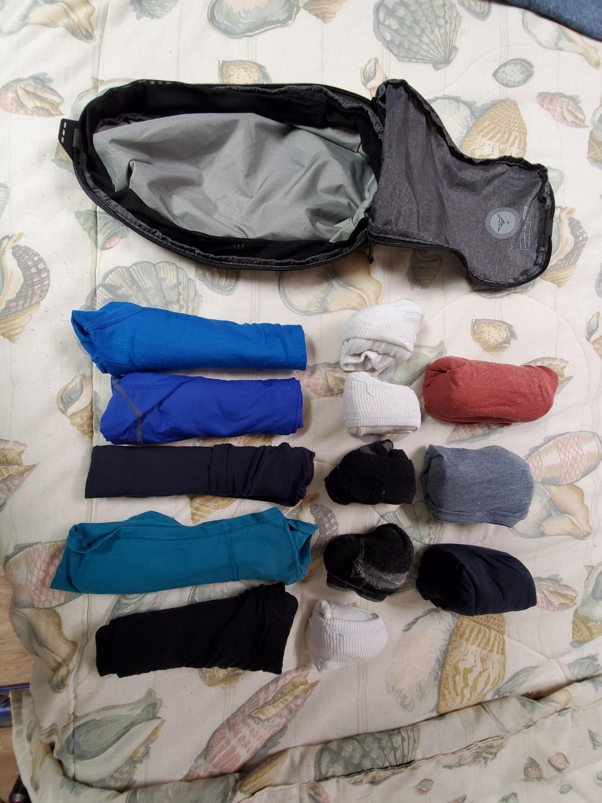 Peak Design Packing Cube, Sage, Weatherproof Luggage Cube with Dual Compartment Organization, Expansion and Compression, Size S customer photo 2