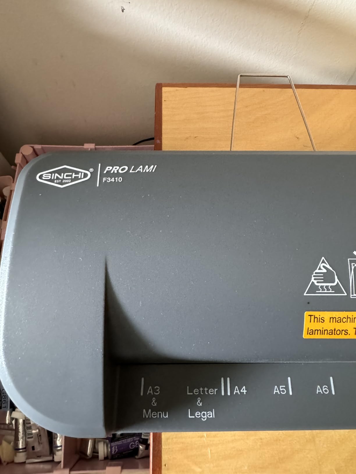 SINCHI 13-Inch Thermal Laminator & Foil Applicator, 3-10 Mil, 4-Roller, 55s Warm-Up, 18 seconds/page, Auto Shutoff, Commercial-Grade Laminating Machine with 10 Pouches for Office, School, Crafts & DIY customer photo 1