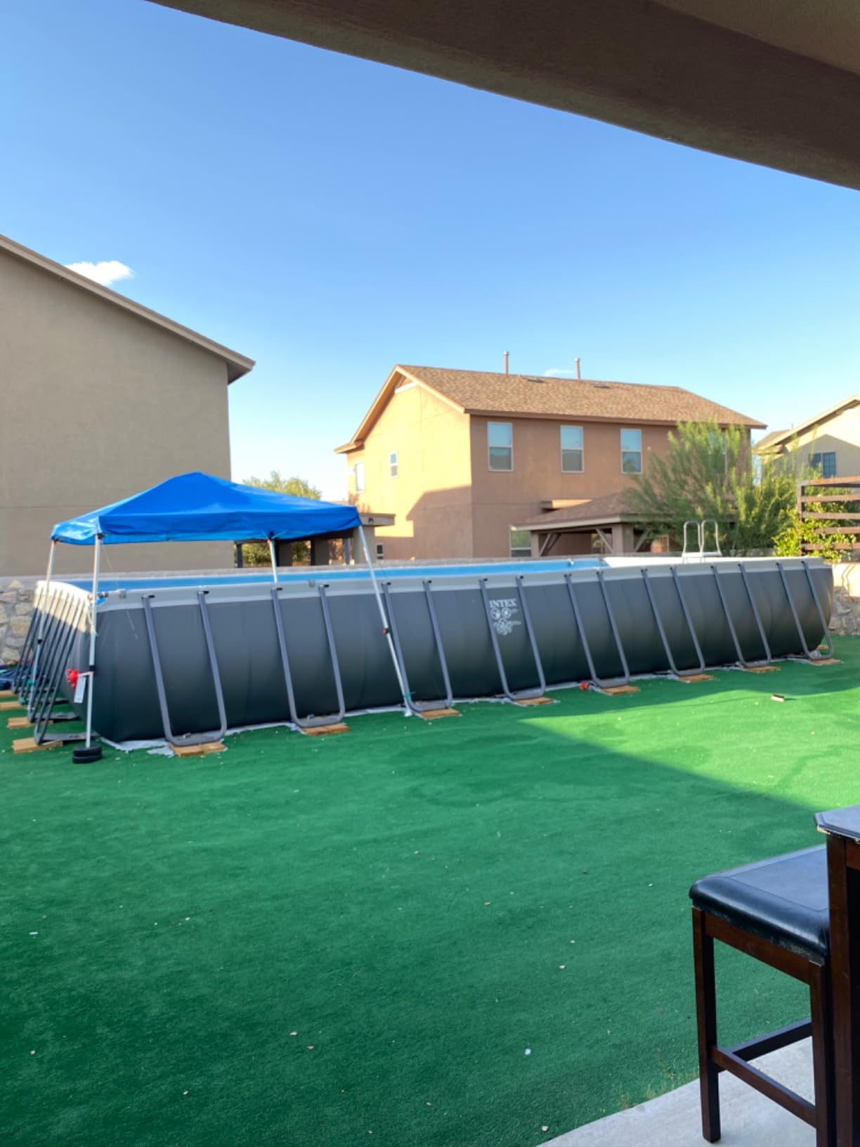 INTEX 26373EH Ultra XTR 32ft x 16ft x 52in Above Ground Swimming Pool Set with Sand Filter Pump and Deluxe Maintenance Cleaning Kit customer photo 1