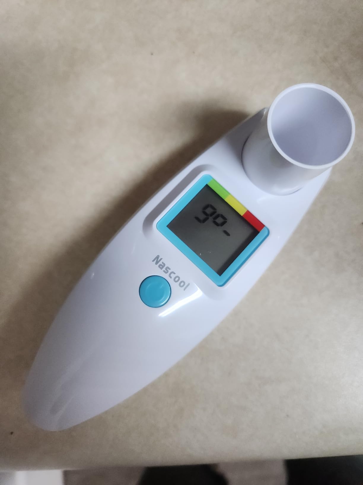 Digital Peak Flow Meter,Home Medical with Tracking Software Manually Recording-Accurate & Reliable Spirometer for Asthma Adult Kids customer photo 2