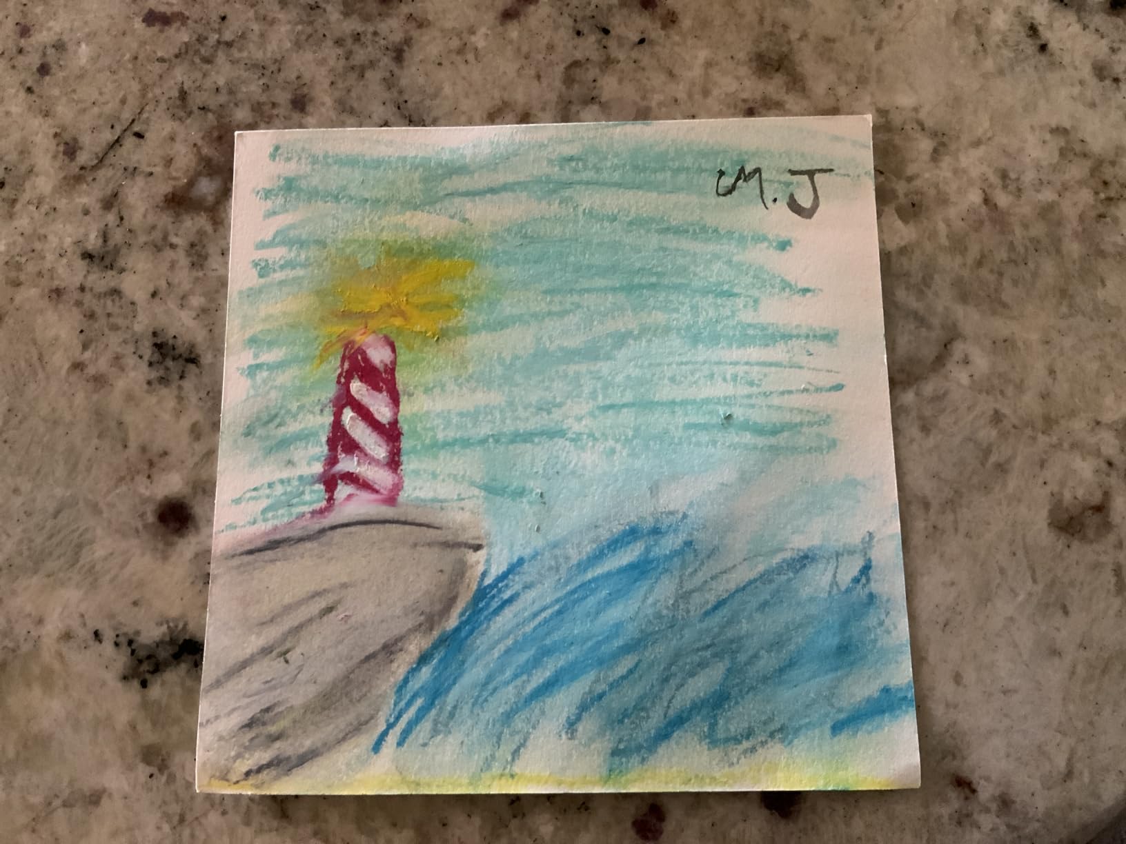 Mont Marte Oil Pastels in Tin Box Signature 48pc, 48 Assorted Colors, Vibrant Oil Pastel Set, Great Blending and Layering, Comes in Storage Case, Ideal for Art, Craft, Coloring and Sketching customer photo 2