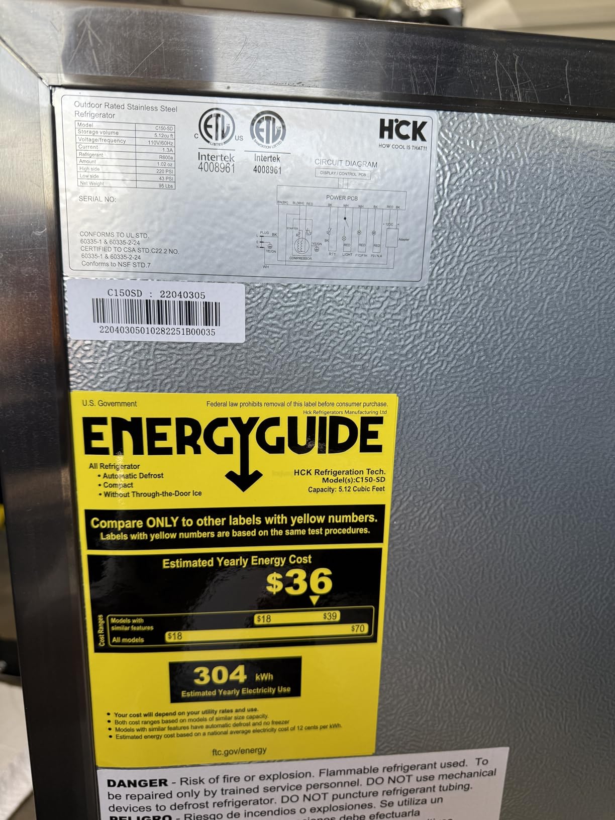 HCK Kegerator, 24 Inch Outdoor Kegerator for Patio with 3 Taps customer photo 1