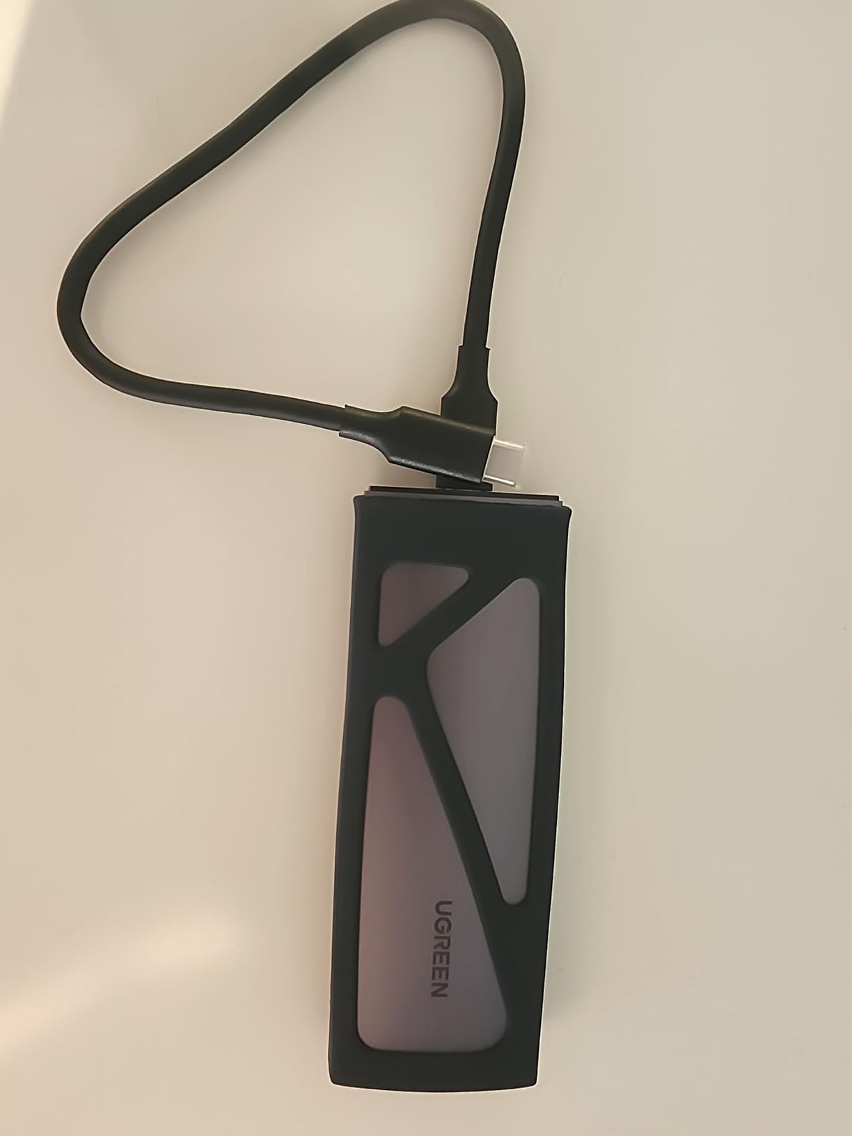 UGREEN SSD Enclosure, Tool-Free USB C External, 10Gbps M.2 NVMe to USB Adapter/Reader Supports M and B&M Keys and Size 2230/2242/2260/2280 SSDs customer photo 1
