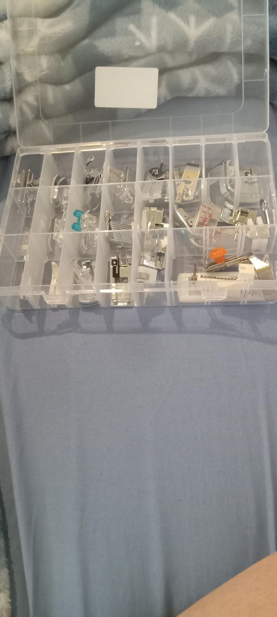 Presser Foot Set 42Pcs, Sewing Machine Presser Feet Kit Accessories with Manual for Brother, Babylock, Singer, Elna, Toyota, New Home, Simplicity, Necchi, Kenmore Low Shank Machines customer photo 1