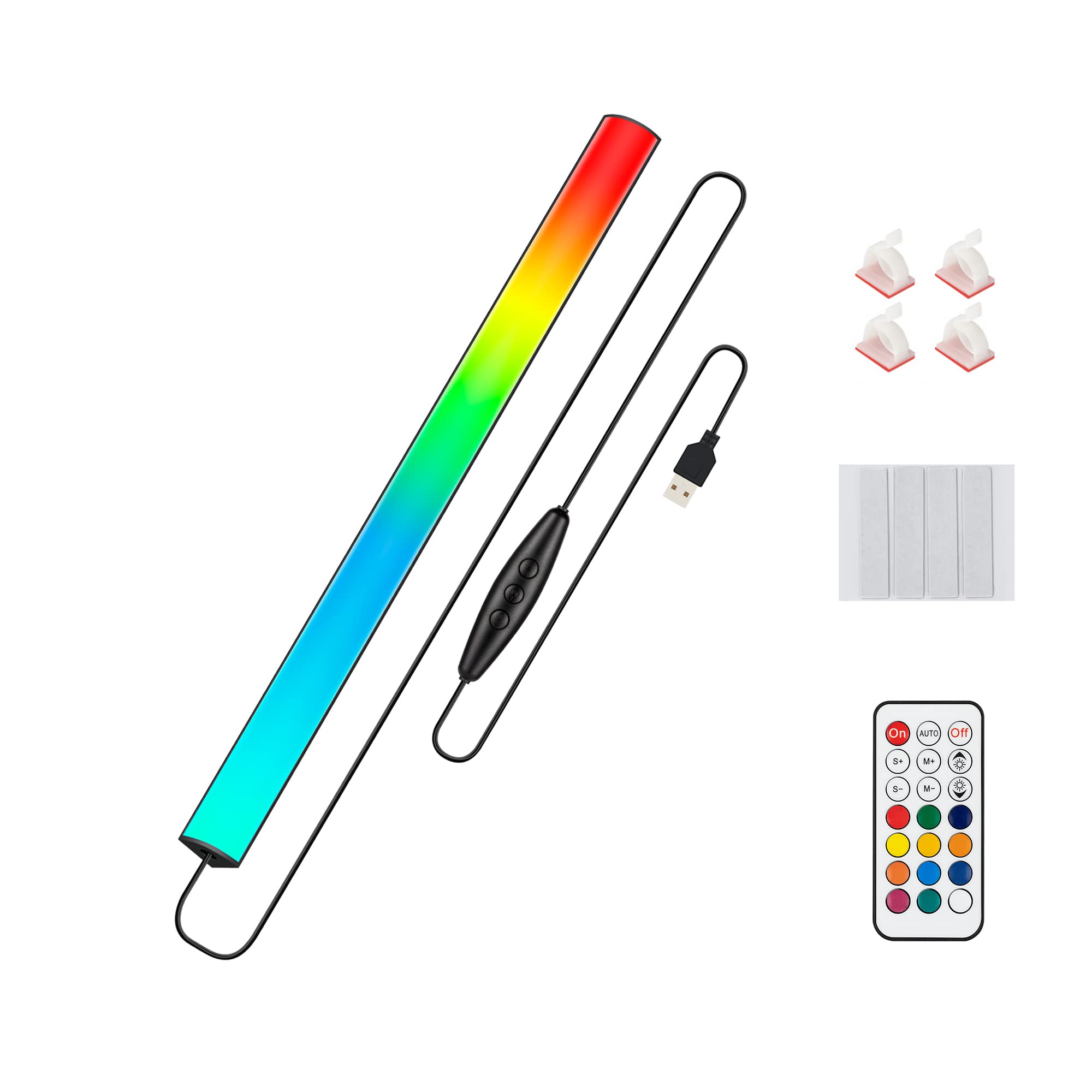 MATICOD RGB LED TV Strip USB Lights for Backlight, App Remote Control, Music Sync, 9.84FT for 32-43 TV customer photo 1