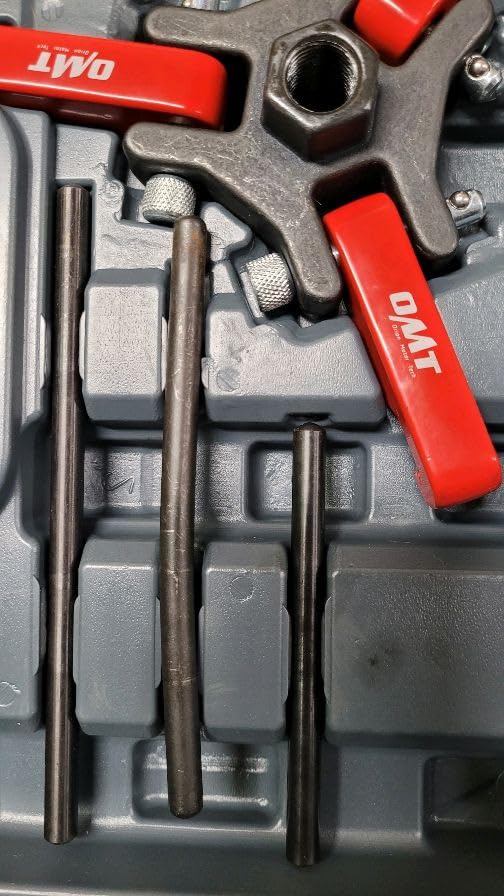 Orion Motor Tech Harmonic Balancer Puller Kit, Adjustable 3-Jaw Puller Set for Removing Harmonic Dampers & Balancers, 3-Jaw Pulley Puller Set Compatible with Chevy GM Chrysler Cadillac Ford More, Blue customer photo 1