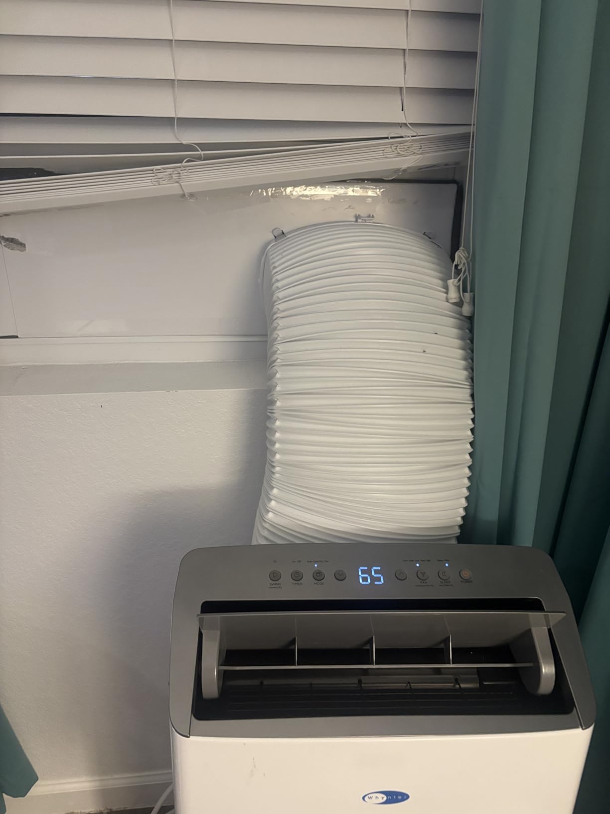 Whynter ARC-1030WN 12000 BTU (10000 BTU SACC) NEX Inverter Dual Hose Cooling Portable Air Conditioner, Dehumidifier, and Fan with Smart Wi-Fi, Up to 500 sq ft in White customer photo 2