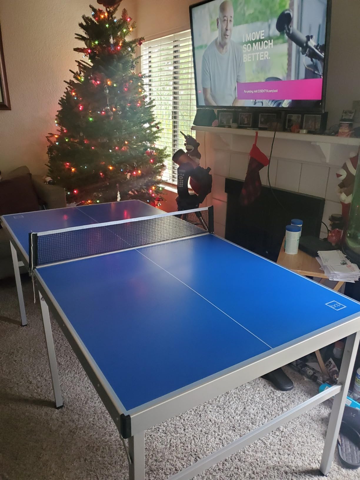 Best Choice Products 6x3ft Portable Ping Pong Table, Mid-Size Folding Indoor Outdoor Table Tennis w/ 2 Paddles, 4 Balls Included, Carrying Bag customer photo 1