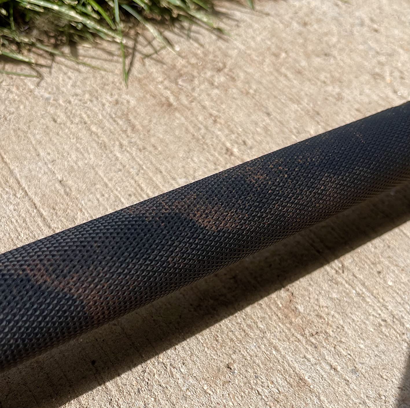 Powerlifting Bar 2.0 [Bells of Steel] Heavy-Duty Power Barbell | Olympic Bar for Powerlifting Barbell | Aggressive Knurling, 29mm Diameter, 44 lb Power Bar Weight, 1500lb Capacity, Black Cerakote customer photo 1