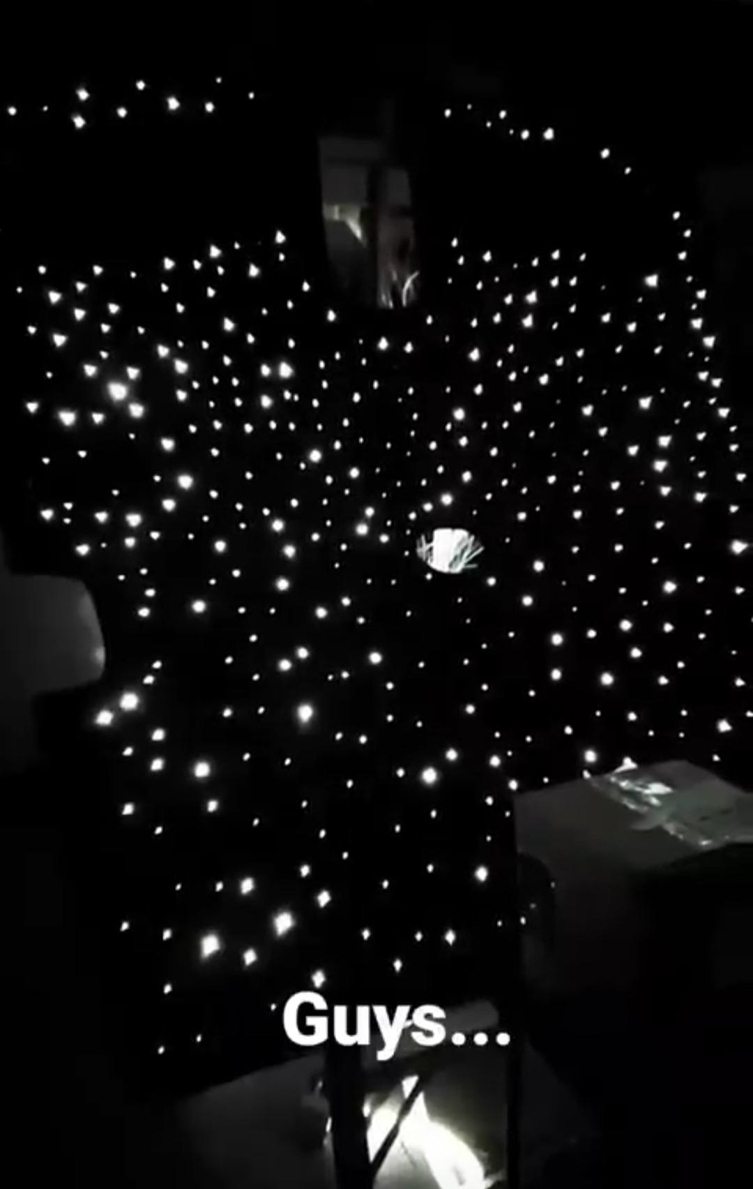 CHINLY Starlight Headliner Kit Twinkle 1000pcs 13.1ft 0.03in 20w Fiber Optic Star Ceiling Light,Bluetooth RGBW LED APP/Remote Music Mode Headliner Light Kit+10 Crystals,for Star Headliner/Home Theater customer photo 2