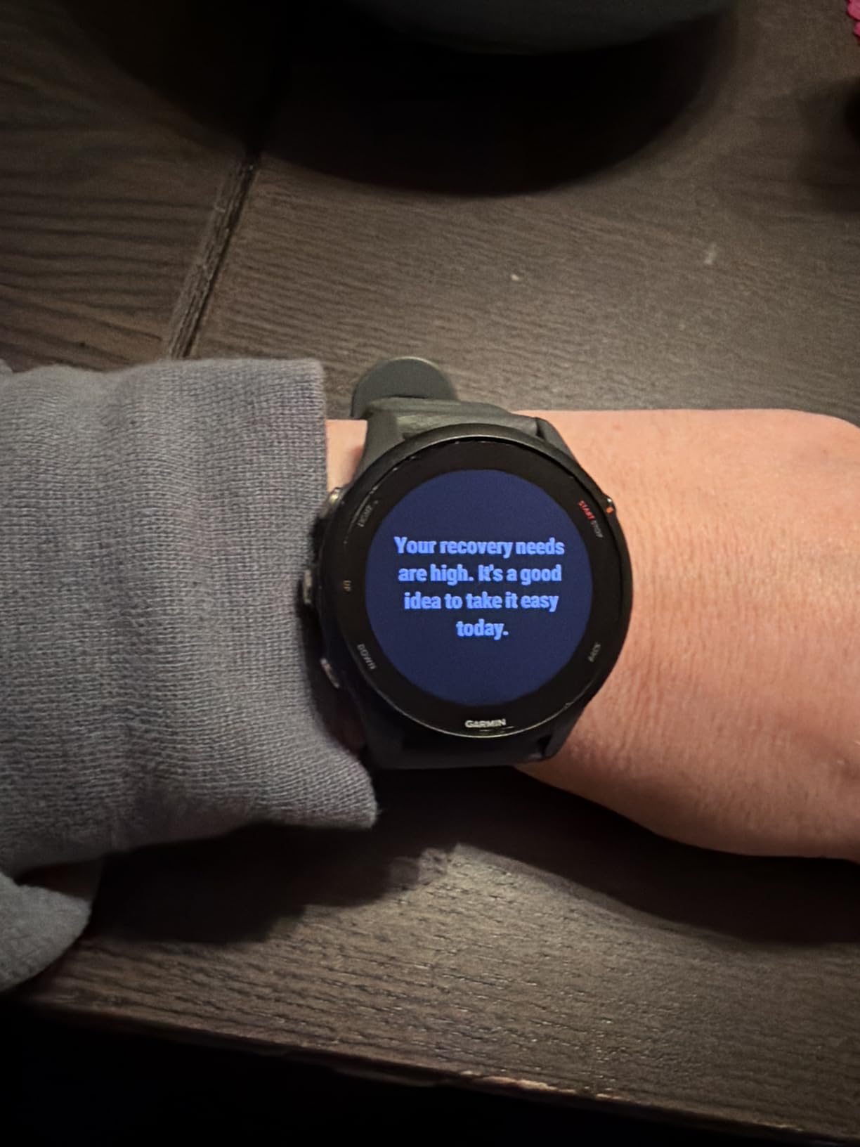 Garmin Forerunner 255, GPS Running Smartwatch, Advanced Insights, Long-Lasting Battery, Tidal Blue customer photo 1