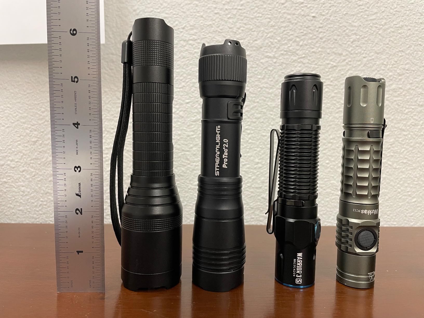 OLIGHT Warrior 3S 2300 Lumens Rechargeable Tactical Flashlight, Compact Dual-Switches LED Bright Light with Proximity Sensor, Powered by Customized Battery for Emergency and Searching (Black) customer photo 2