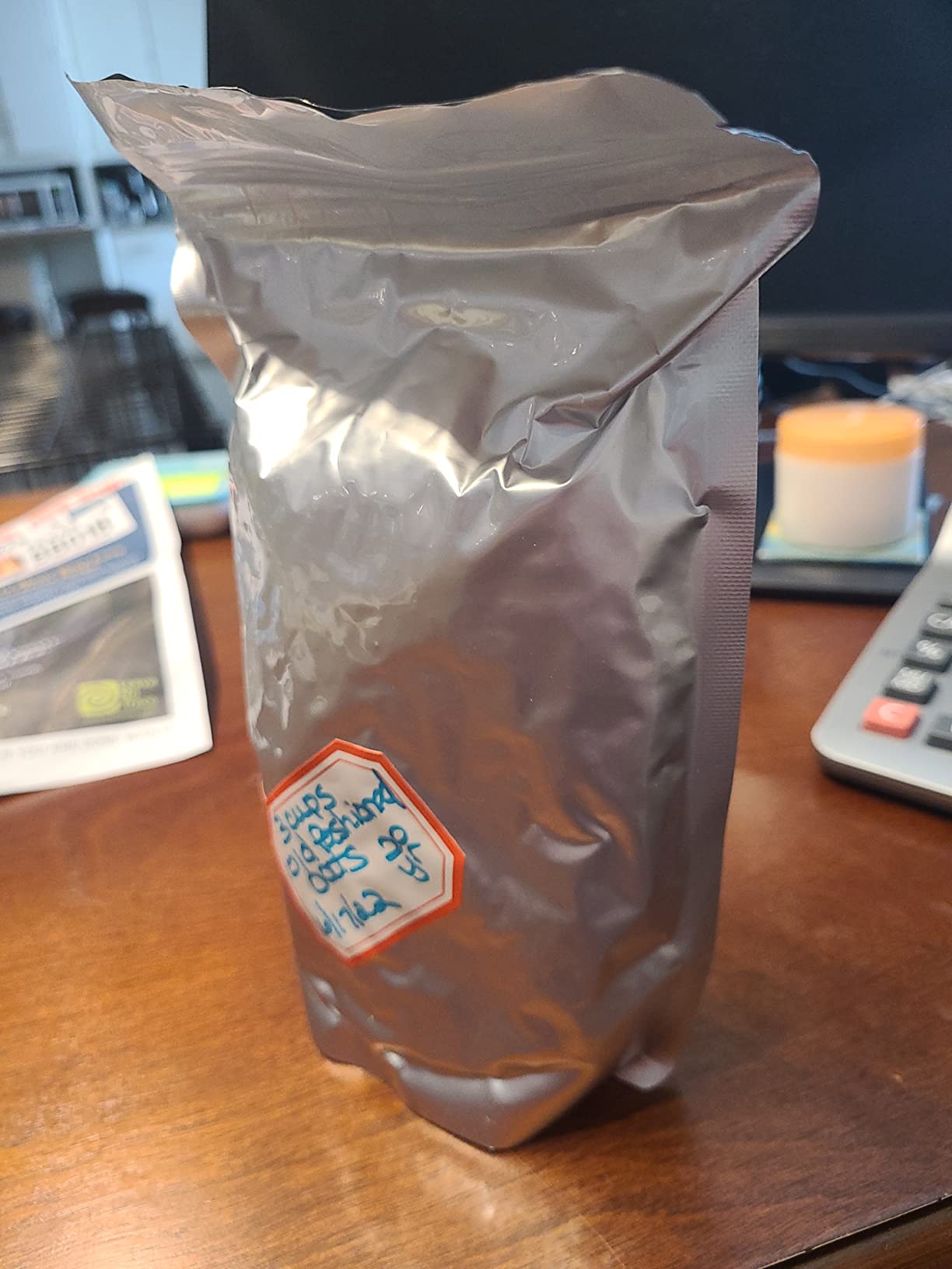 120 Mylar Bags for Food Storage with Oxygen Absorbers 300cc, 8 Mil 1Gallon 10