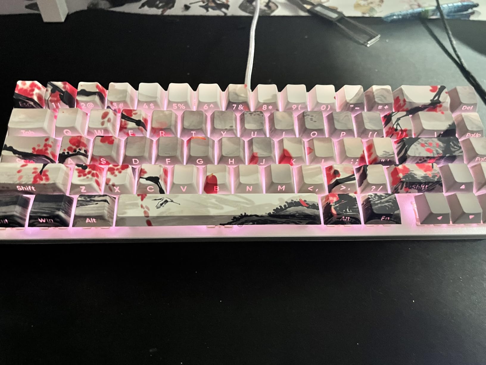 GLORIOUS Gaming GMMK 2 Compact 65% Barebones (Frame Only) - Mechanical Gaming Keyboard Frame, Compact TKL Size (65%), Aluminium, Customisable, Per Key RGB, American QWERTY Layout - Black customer photo 1