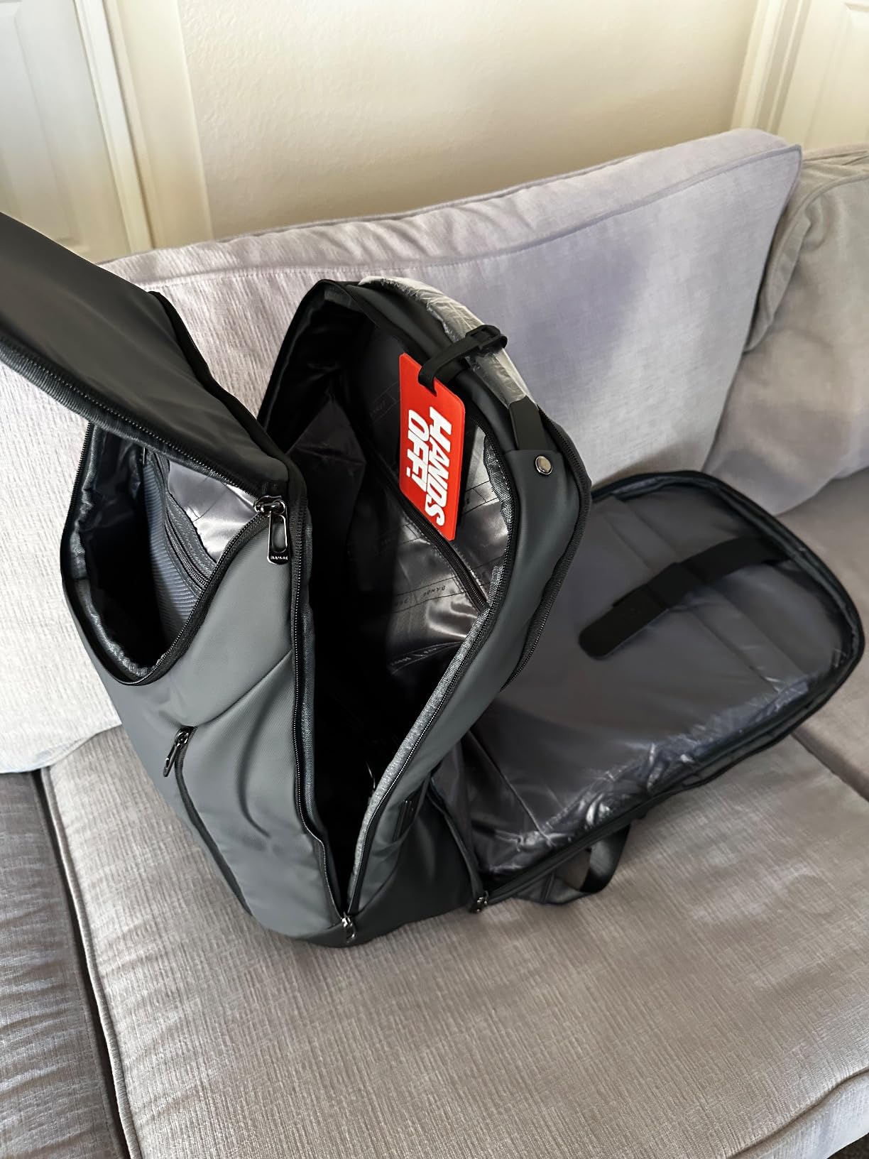 BANGE Business Smart Backpack Waterproof fit 15.6 Inch Laptop Backpack with USB Charging Port,Travel Durable Backpack customer photo 2