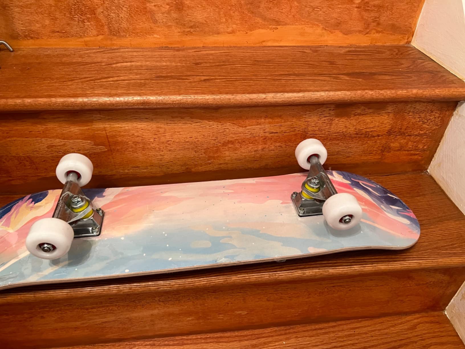 Skateboards for Beginners Adults Youths Teens Kids Girls Boys 31 Inch Pro Complete Skate Boards 7 Layer Canadian Maple Double Kick Concave Longboards customer photo 1