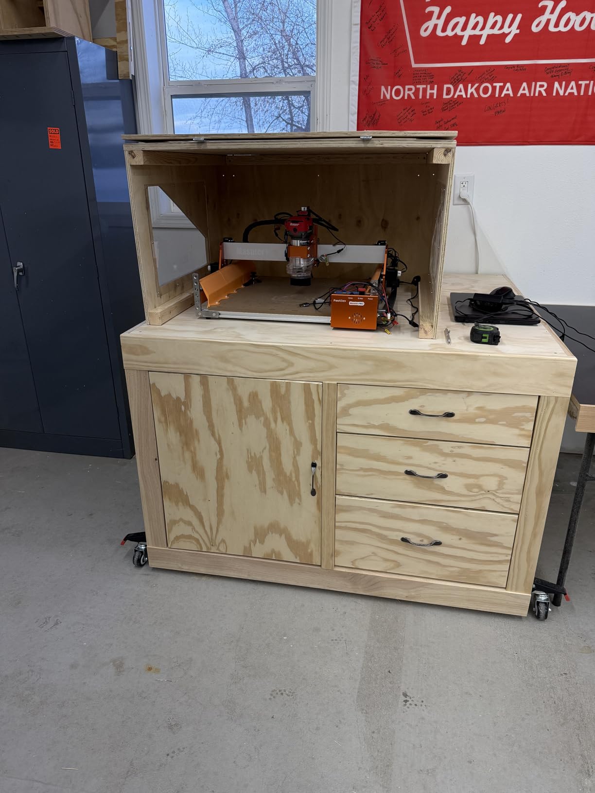 FoxAlien Masuter Pro 3-Axis CNC Router Machine, Beginner Hobby Engraving Machine All-Metal Structure for Wood Acrylic MDF Nylon Routing Milling Carving customer photo 1