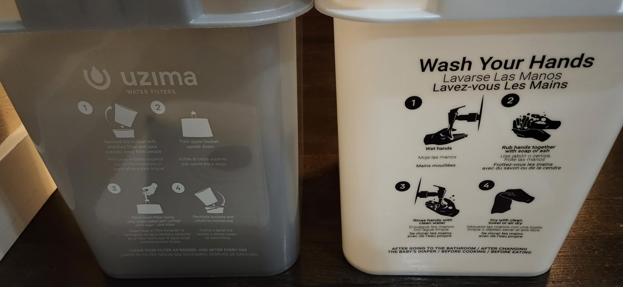 Uzima UZ-2 Camping Water Filter and Drinking Water Filter System, Portable Camping Essentials Purification Gear for Glamping, Hiking, and Hunting Essentials customer photo 2