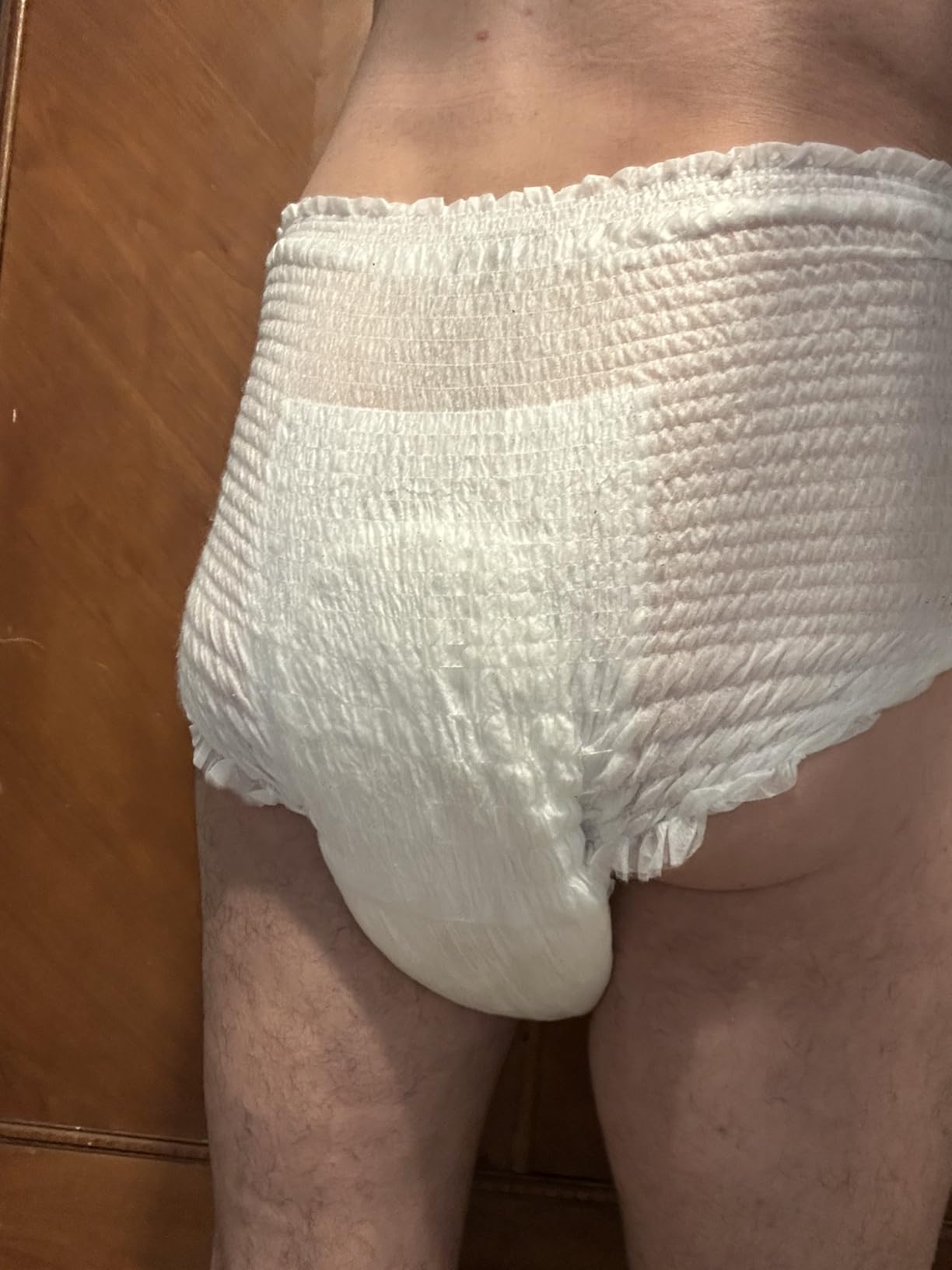 Because Overnight Absorbency Pull Ups - Adult Disposable Incontinence Underwear, Extra Absorbent Nighttime Briefs for Men and Women, White, Small/Medium, 20 Count customer photo 1