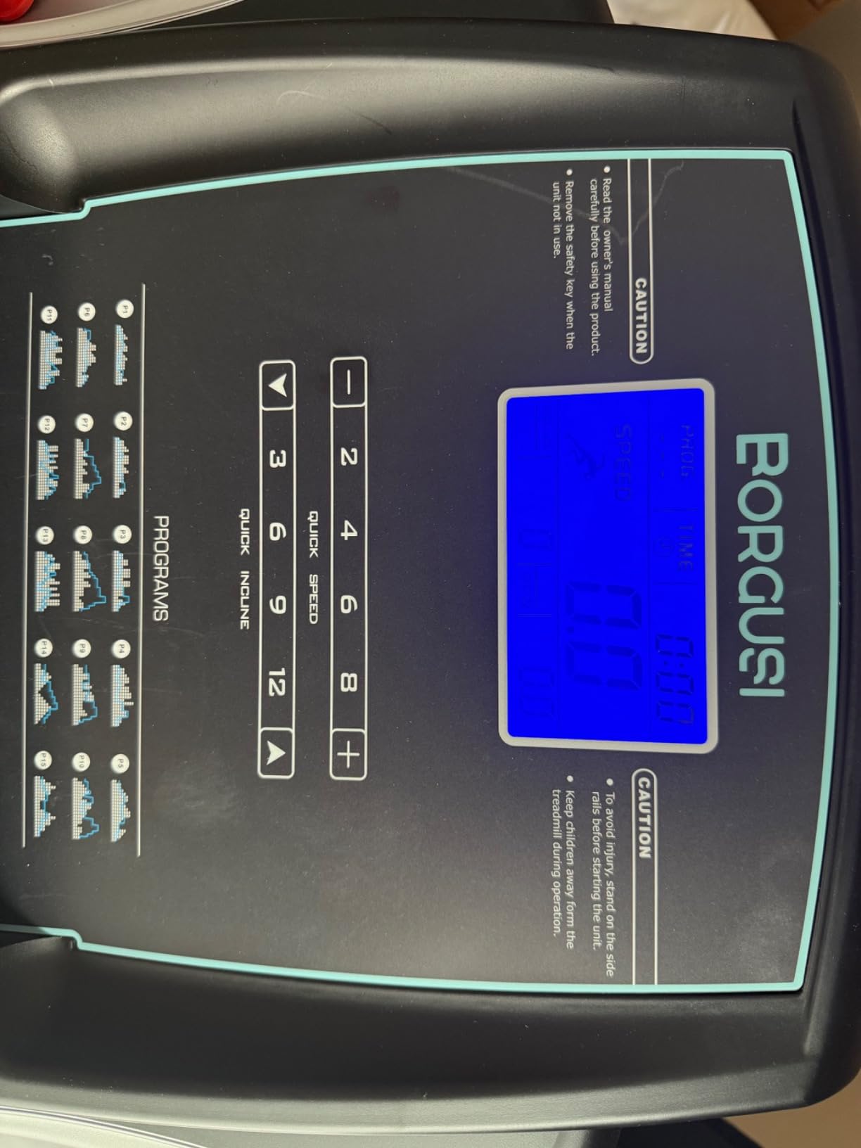 Treadmill with Auto Incline, BORGUSI Heavy Duty Treadmill for Home, Wide Belt customer photo 1