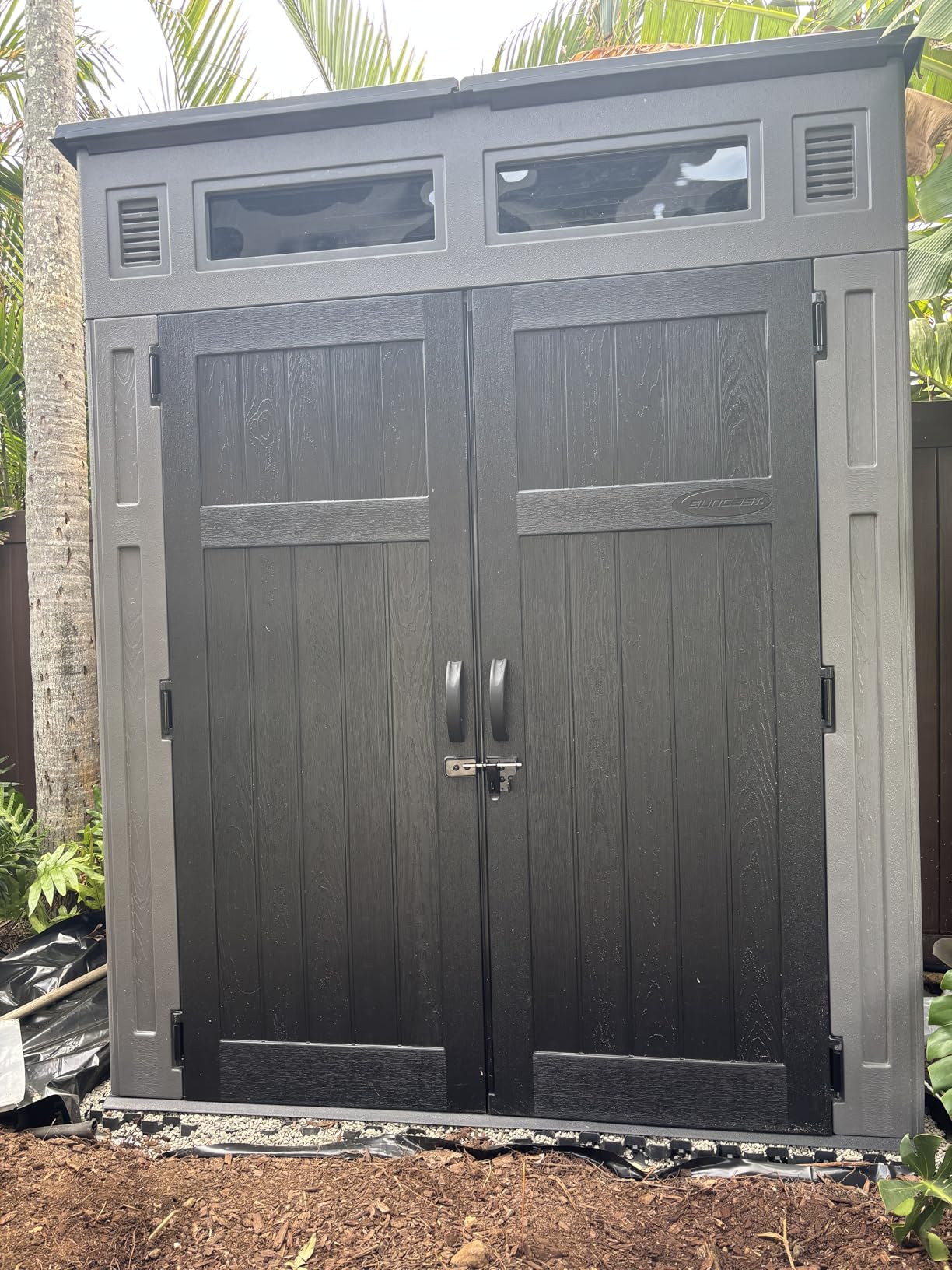 Vodaland Permeable HexPave System - Grass & Gravel Pavers - 100% Recycled PPE Plastic, Handles 27,000 lbs, 1