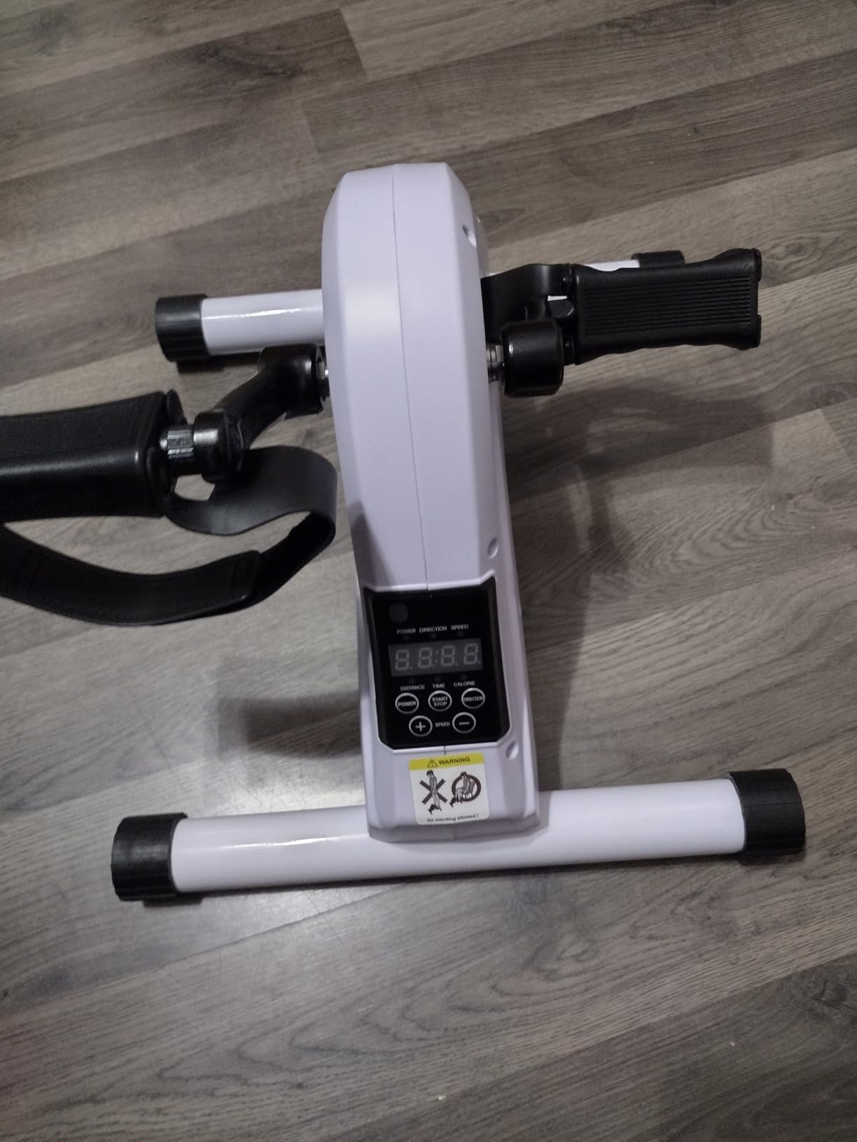 LUBBYGIM Mini Exercise Bike, Under Desk Bike Pedal Exerciser for Seniors & Physical Therapy, Electric Motorized Foot Pedal Machine for Arm and Leg Fitness, 6 Speed Levels customer photo 1