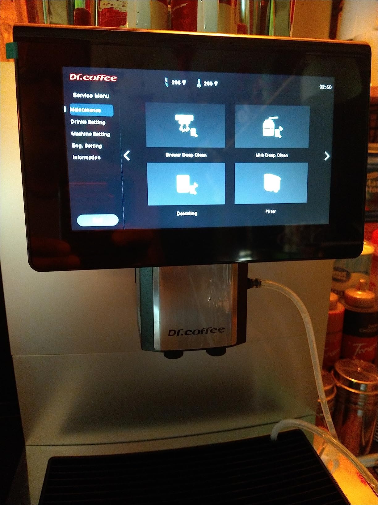 F11 Big Plus Automatic Espresso Machine, Coffee Machine with Milk System, Americano and Cappuccino, 24 Coffee Drinks for Office, Hotel and Convenience Store,Sliver colour customer photo 1