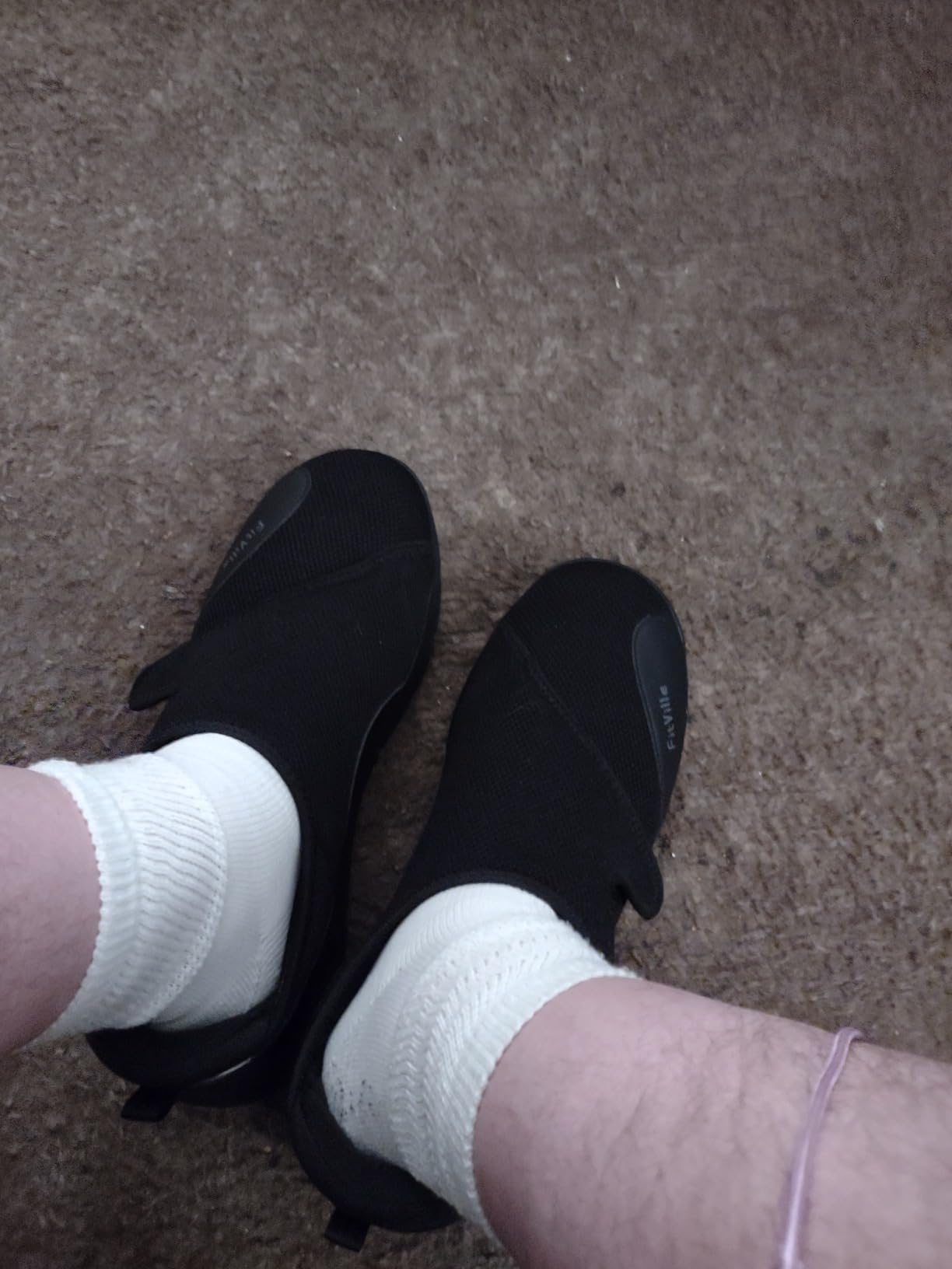 FitVille Diabetic Shoes for Men Extra Wide Width XX-Wide Orthopedic Slip-on Shoes Adjustable Closure Walking Sneakers with Arch Support Cushioning Therapeutic for Swollen Feet customer photo 1