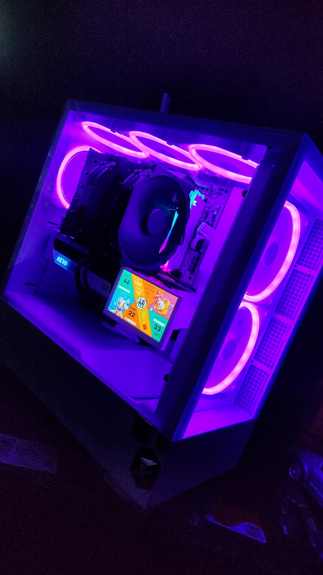 TEAMGROUP T-Force Delta RGB DDR5 Ram 32GB (2x16GB) 6000MHz PC5-48000 CL30 Intel XMP 3.0 & AMD Expo Compatible Desktop Memory - White customer photo 2