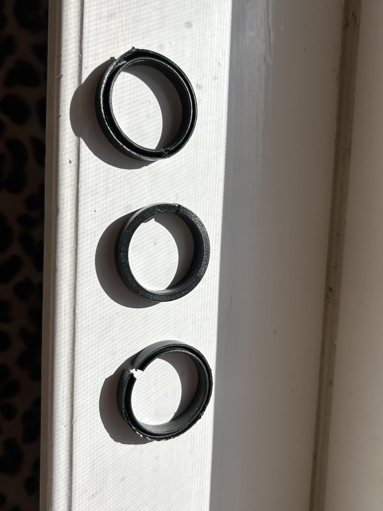 Dimmable Floor Lamp - 3 Lights Arc Floor Lamps for Living Room, 1000LM Modern Tall Standing Lamp With Beige Shades & Heavy Base, Mid Century Tree Floor Lamp for Bedroom Office, 3 LED Bulbs Included customer photo 2