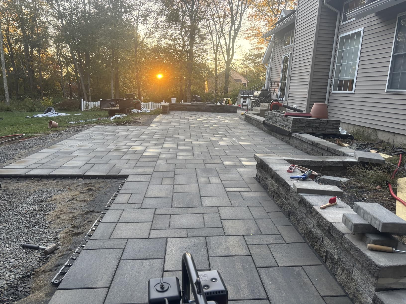 WEN 56035T 7 HP 4500-Pound Compaction Force Plate Compactor, CARB Compliant, Black 56035-047 Construction Zone Plate Compactor Pad customer photo 1