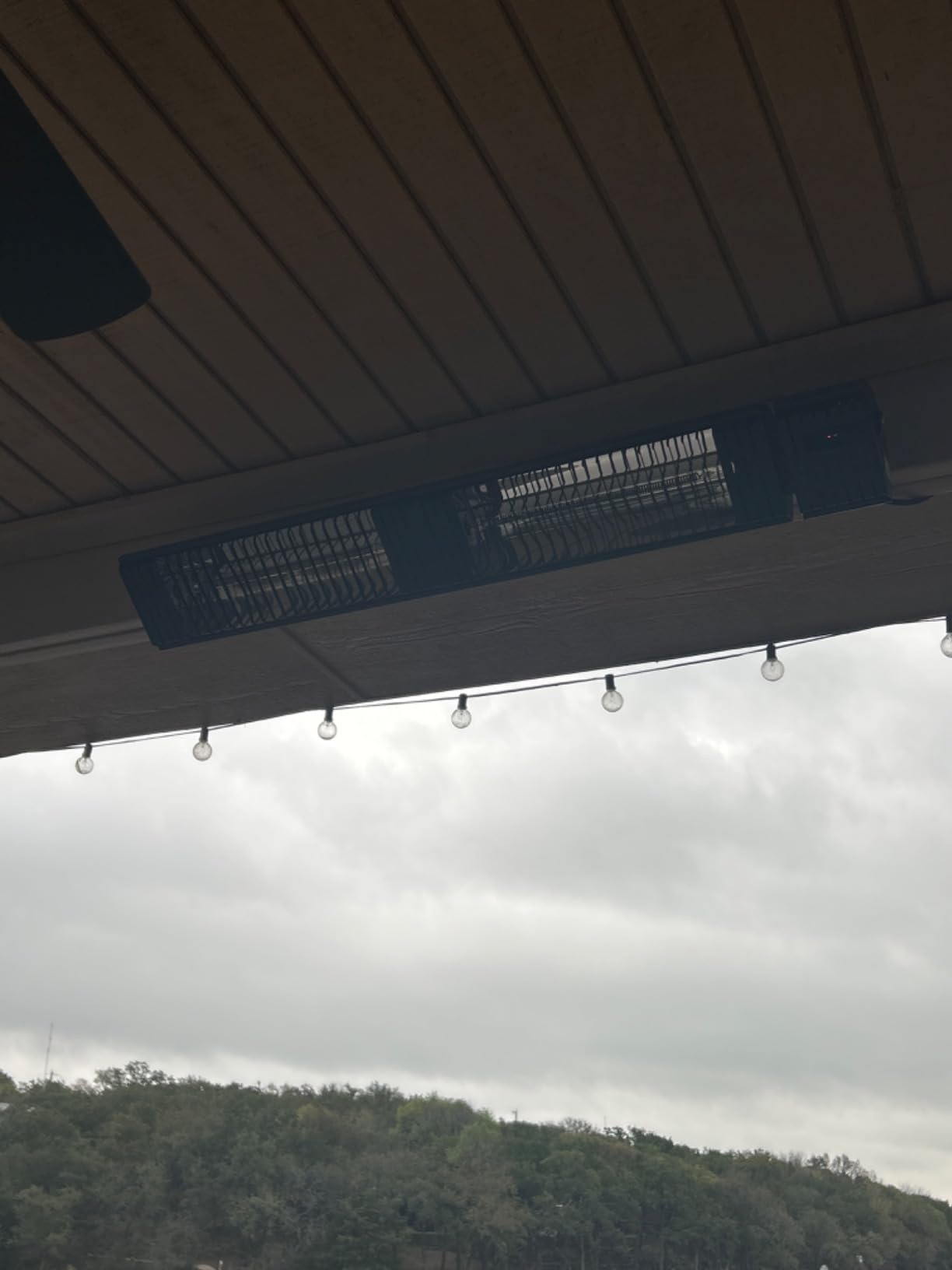 ThermoMate Infrared Electric Patio Heater, 3000W Carbon Fiber Heating for Outdoor/Indoor, Porch, Deck, Garage with Remote 24 Hours Timer, Hard Wired 240V customer photo 1