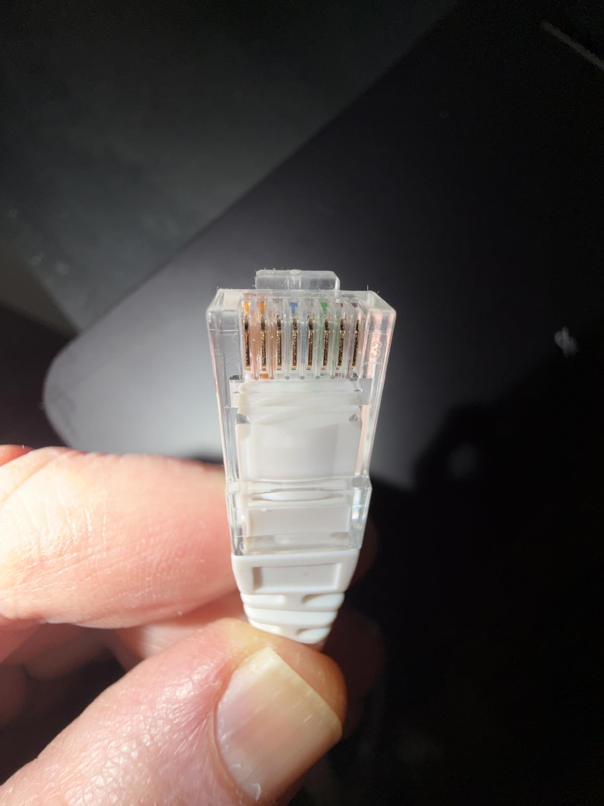 Cable Matters 10Gbps Snagless Cat 6 Ethernet Cable - 10ft, Cat 6 Cable, Cat6 Cord, Ethernet Cord, Black customer photo 2