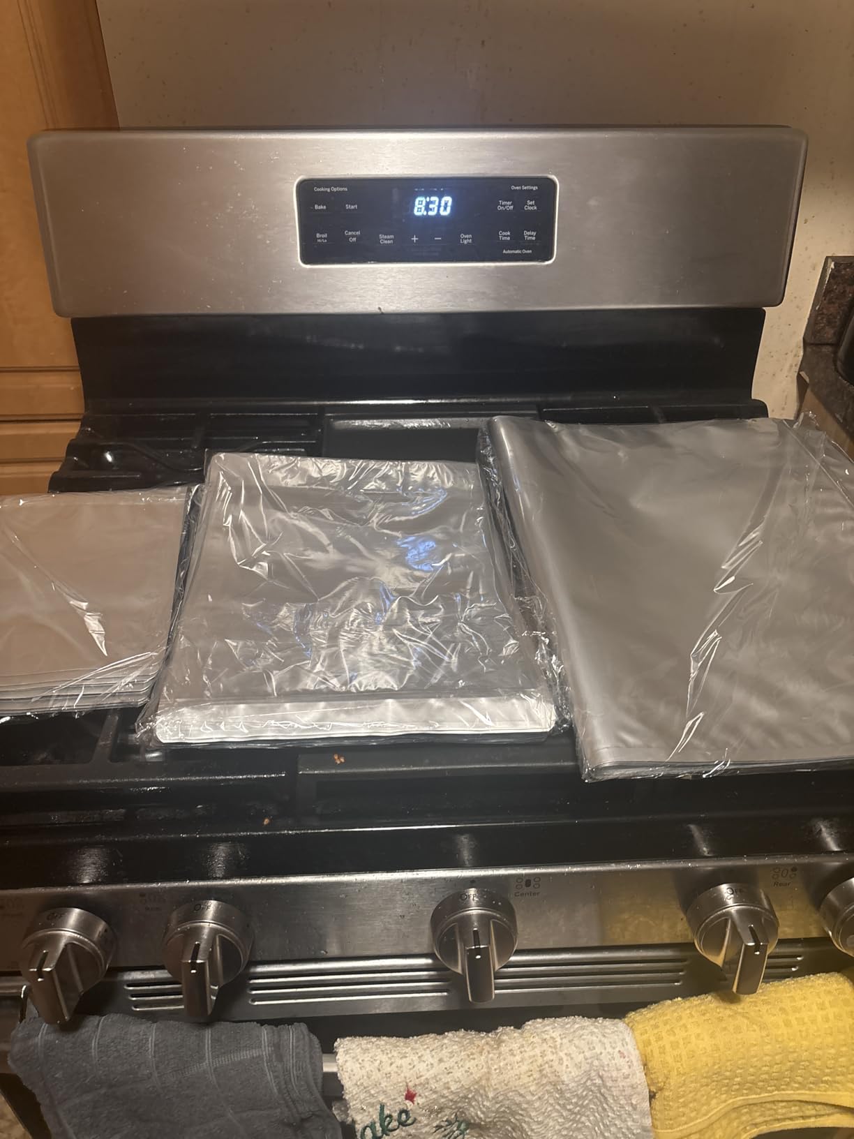 15 Mil 5 Gallon Mylar Bags for Food Storage with 2500cc Oxygen Absorbers - 55 Pack Mylar Bags Include 5 Gallon, 1 Gallon,1 Quart, 100 Pcs Labels and 500cc Oxygen Absorbers for Long Term Food Storage customer photo 1