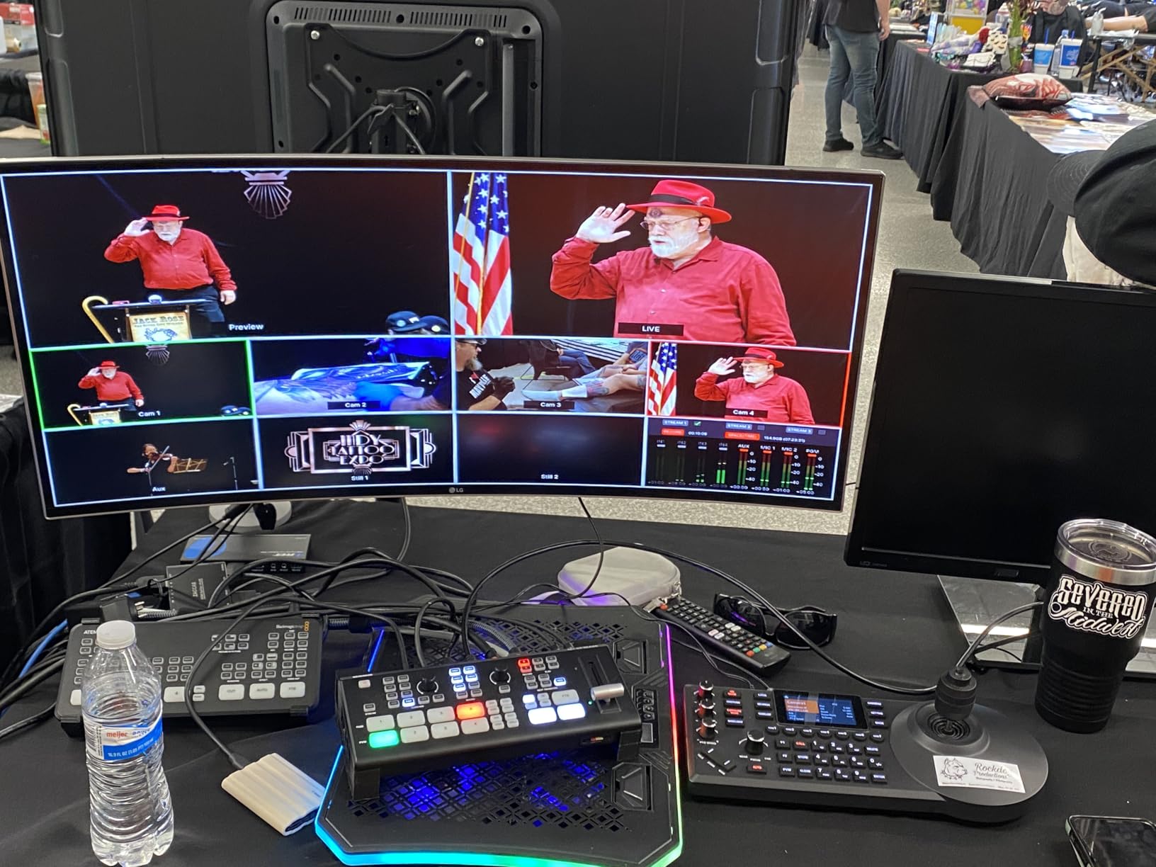 FoMaKo PTZ Camera, 30x Optical Zoom AI Auto-Tracking Gen 3, PoE HDMI Bundle PTZ for Church Worship, NDI PTZ Controller (PTZ Bundle FMK30SDIx2+KC608) BH302 customer photo 2