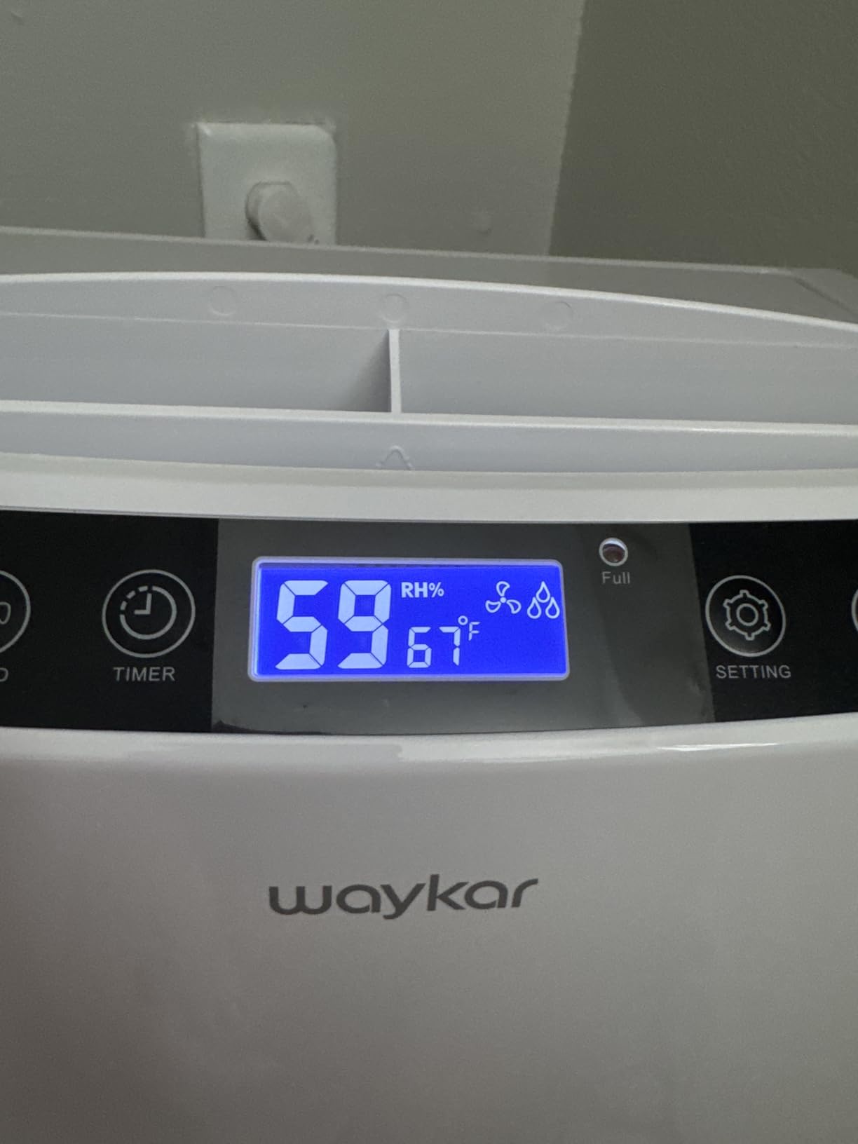 Waykar 80 Pints 2025 Energy Star Dehumidifier for Spaces up to 5,000 Sq. Ft for Basement and Home, Large Room with Drain Hose and 1.14 Gallons Water Tank customer photo 2