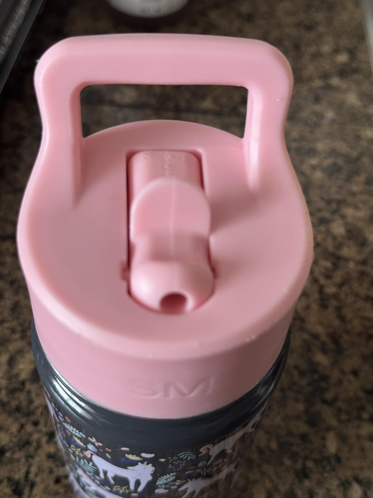 Simple Modern Kids Summit Water Bottle with Straw Lid | 14oz Stainless Steel Cup Insulated Tumbler for Toddlers, School | Pink Ballerina customer photo 1