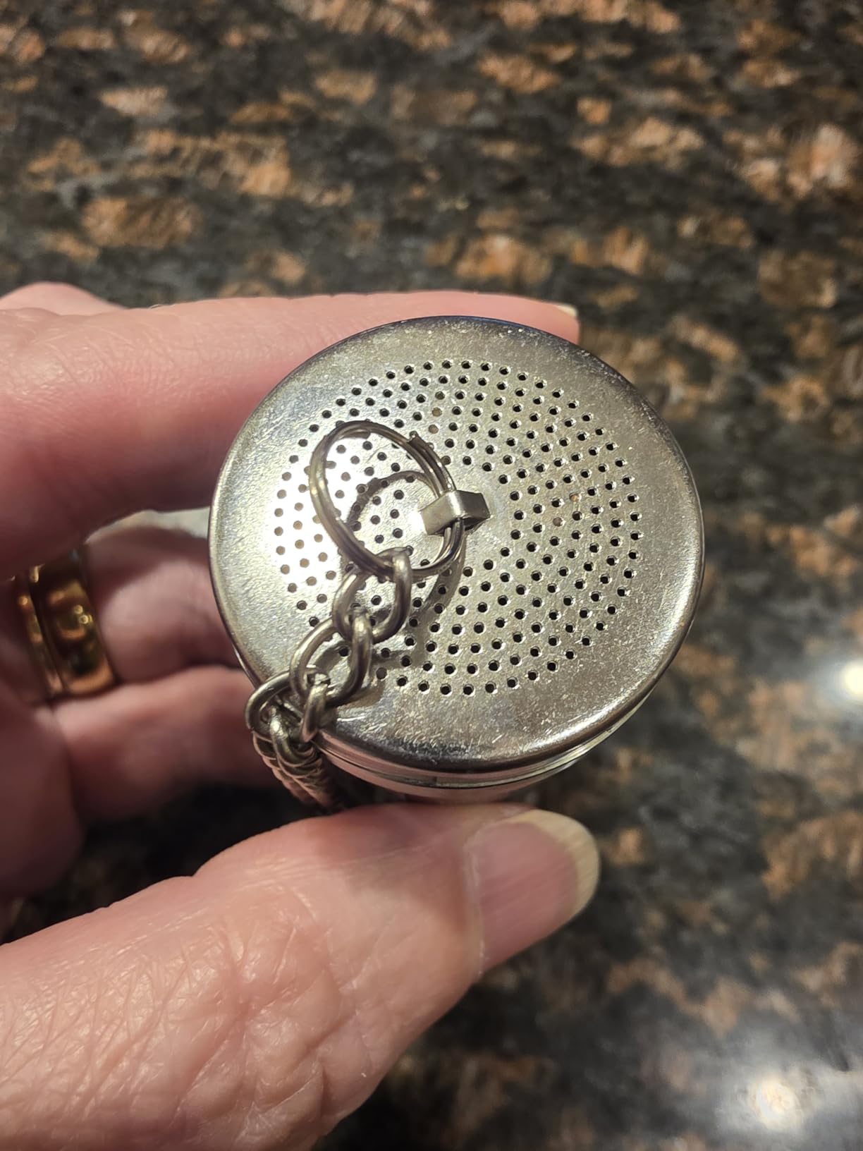 Reinmoson Tea Strainers for Loose Tea, Extra Fine Mesh Tea Infuser, 304 Stainless Steel & Updated Slim Threaded Lid, Loose Leaf Tea Steeper for Black Tea, Rooibos, etc customer photo 2