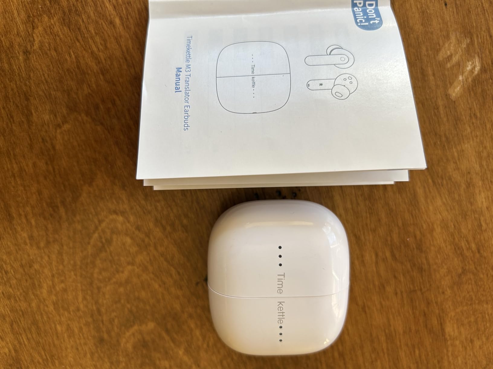 Timekettle M3 Language Translator Earbuds, Two-Way Translator Device with APP for 40 Languages and 13 Offline Translation Packs, Fast Reaction with Revolutionary AI Semantic Tech (Offline Version) customer photo 1