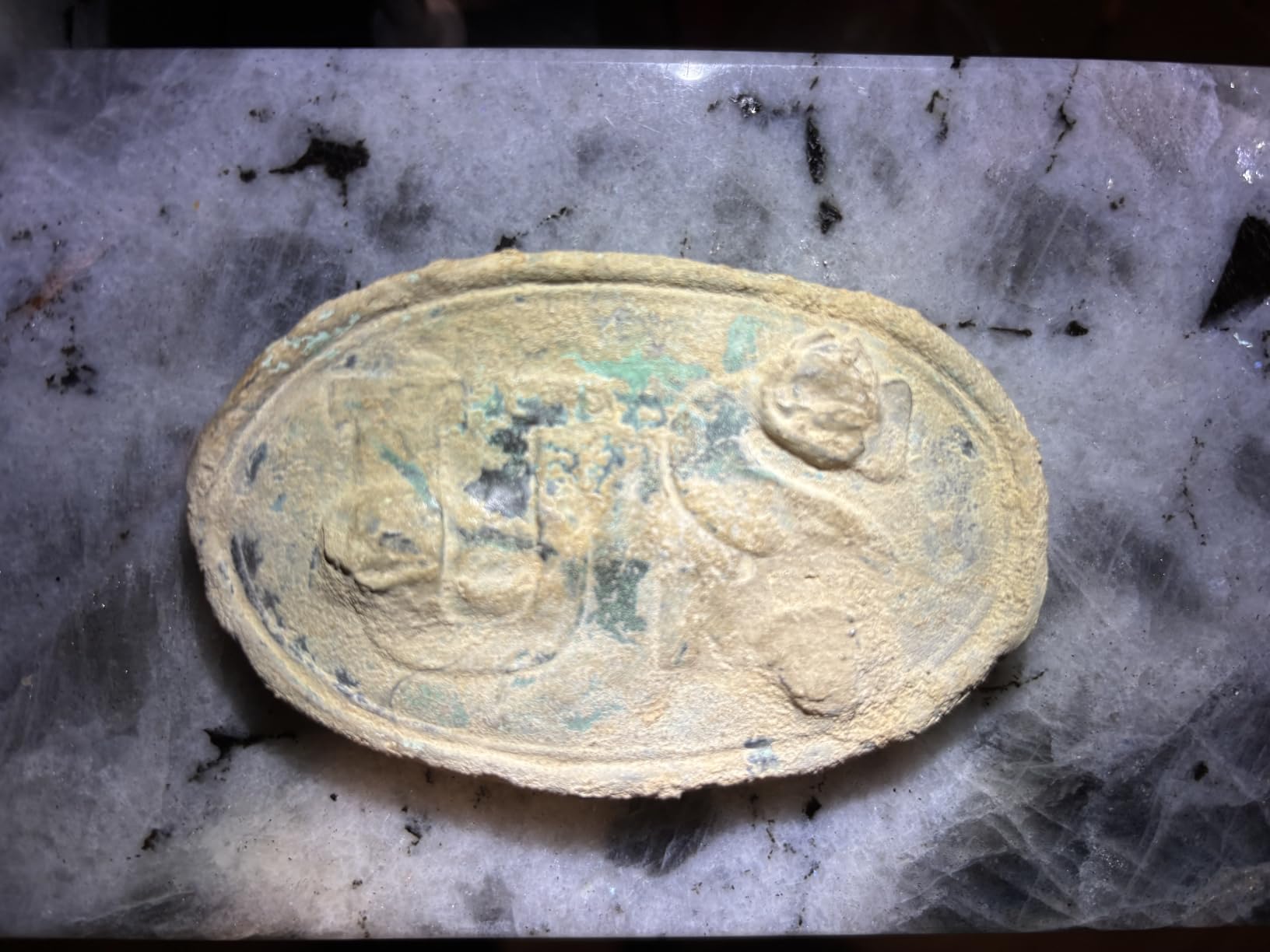 INCLY Metal Detector Shovel, Heavy Duty Double Serrated Edge Digger, Detecting Digging Tool with Sheath for Belt Mount, Gardening & Detecting Accessories for Metal Detection Digging Weeding Planting customer photo 1