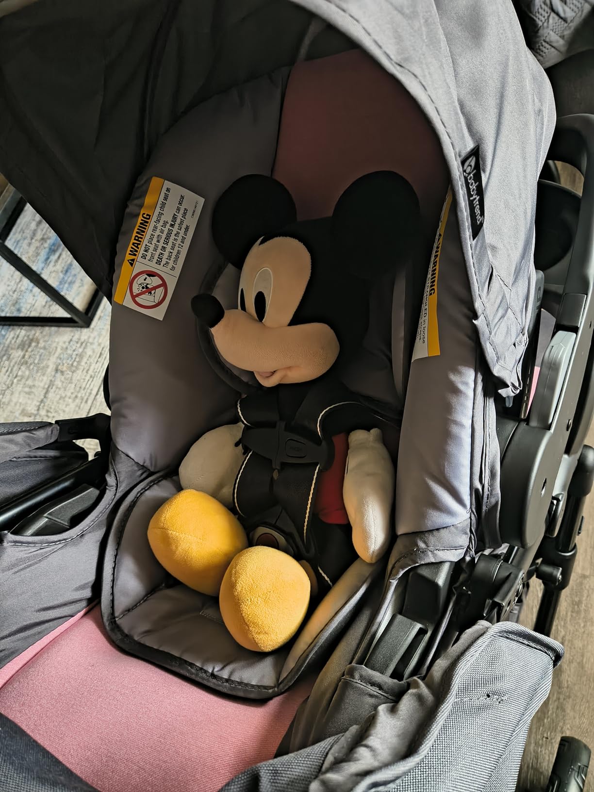 Baby Trend Passport Cargo Stroller Travel System with EZ-Lift Plus Infant Car Seat, Pink Bamboo customer photo 1