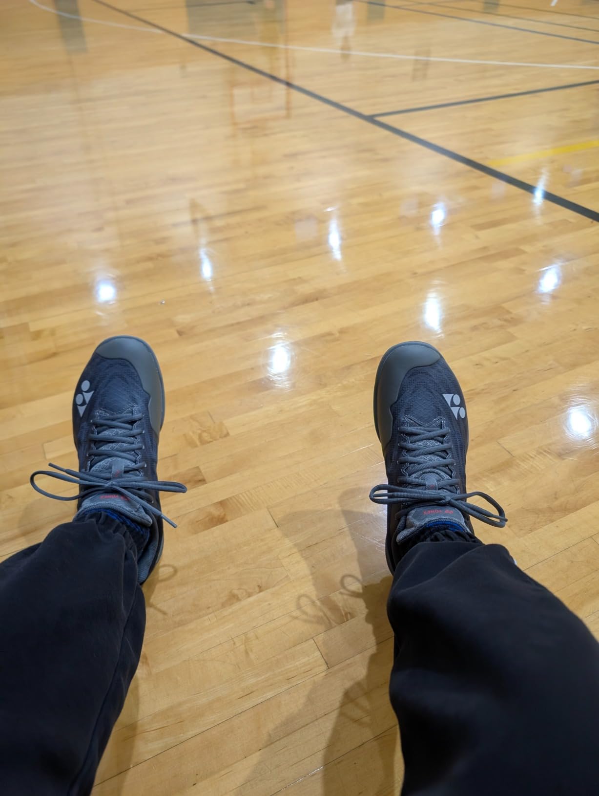 YONEX Aerus Z2 Men's Badminton Court Shoes - Blue Gray customer photo 2