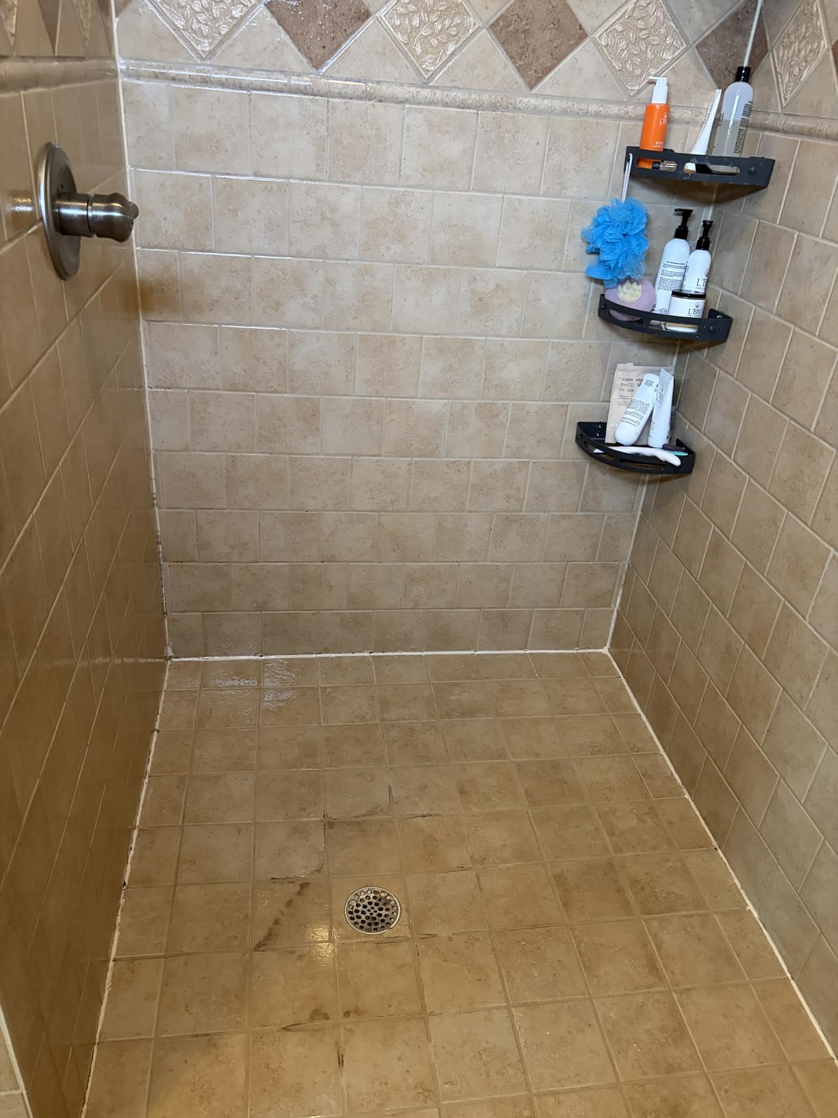 Electric Spin Scrubber, Cordless Cleaning Brush Scrubber for Home, 8 Replaceable Brush Heads-90Mins Work Time, 3 Adjustable Size, 2 Speeds for Bathroom Shower Bathtub Glass Car customer photo 1