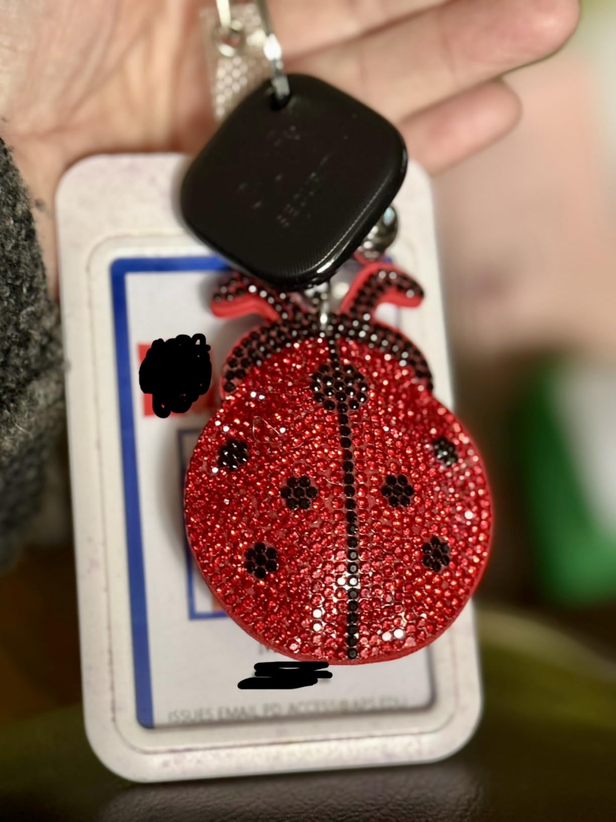 by Anker SmartTrack Link (Black, 1-Pack), Android not Supported, Works with Apple Find My (iOS only), Key Finder, Bluetooth Tracker for Earbuds and Luggage, Phone Finder, Water Resistant customer photo 2