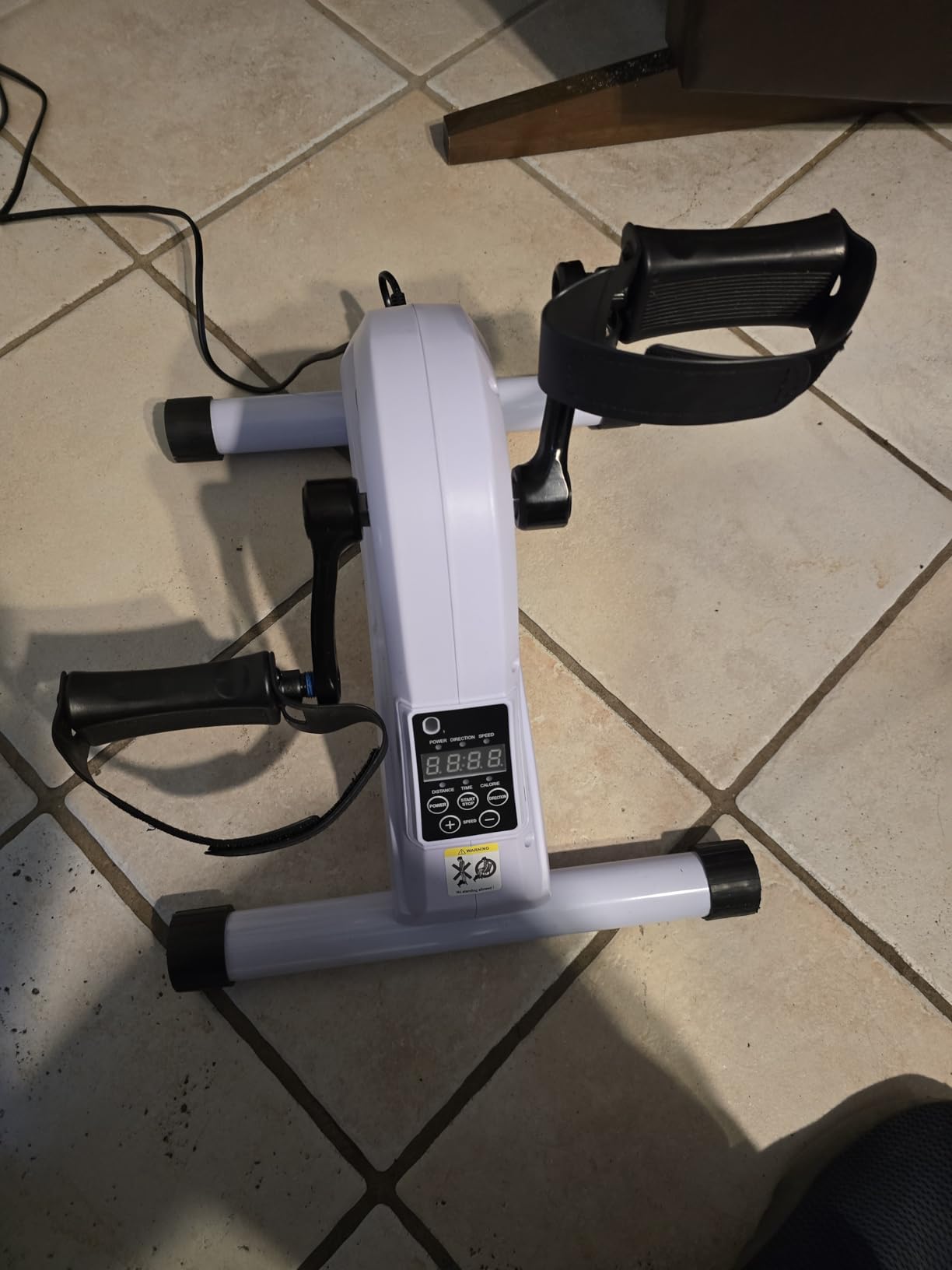 TODO Motorized Pedal Exerciser Mini Exercise Bikes, Under Desk Bike Peddler Exerciser for Seniors Rehab and Arm Leg Physical Therapy customer photo 1