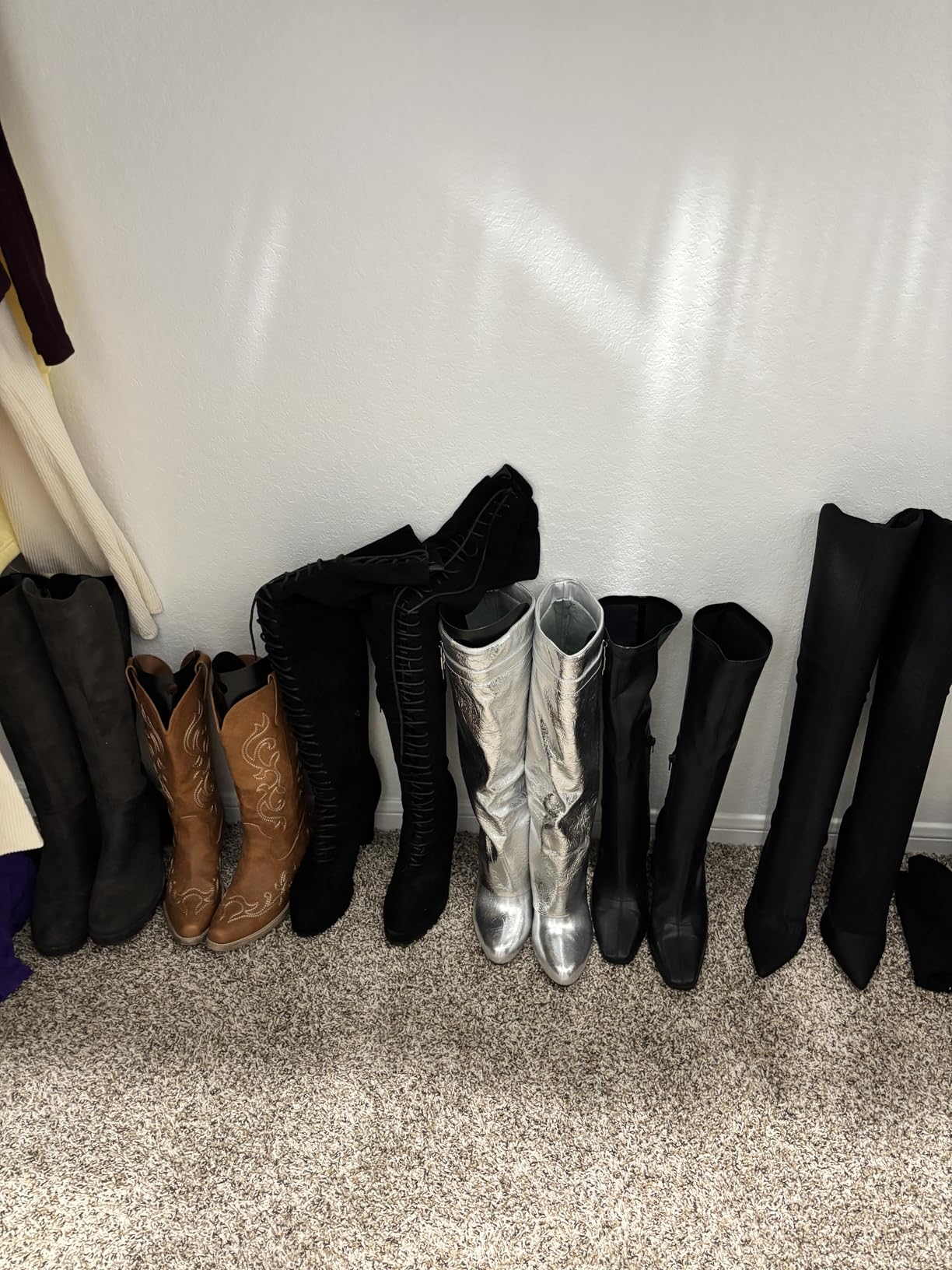 30 Pieces (15 Pairs) Boot Shapers Form Inserts Keeper Tall Boots Support Holders for Women Men customer photo 1