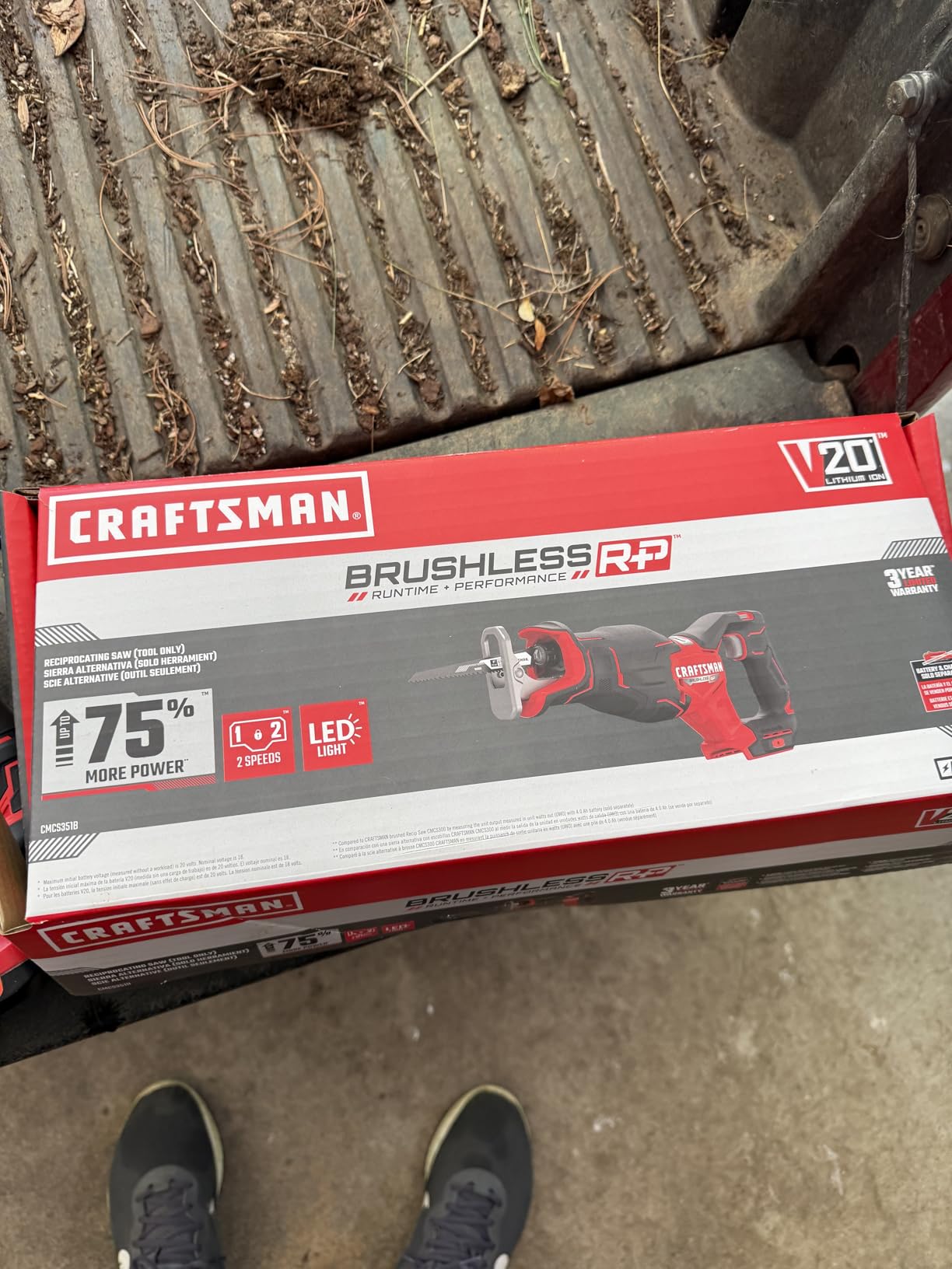 CRAFTSMAN V20 RP Cordless Reciprocating Saw, 3,200 RPM, 8 inch, Bare Tool Only (CMCS351B) customer photo 2